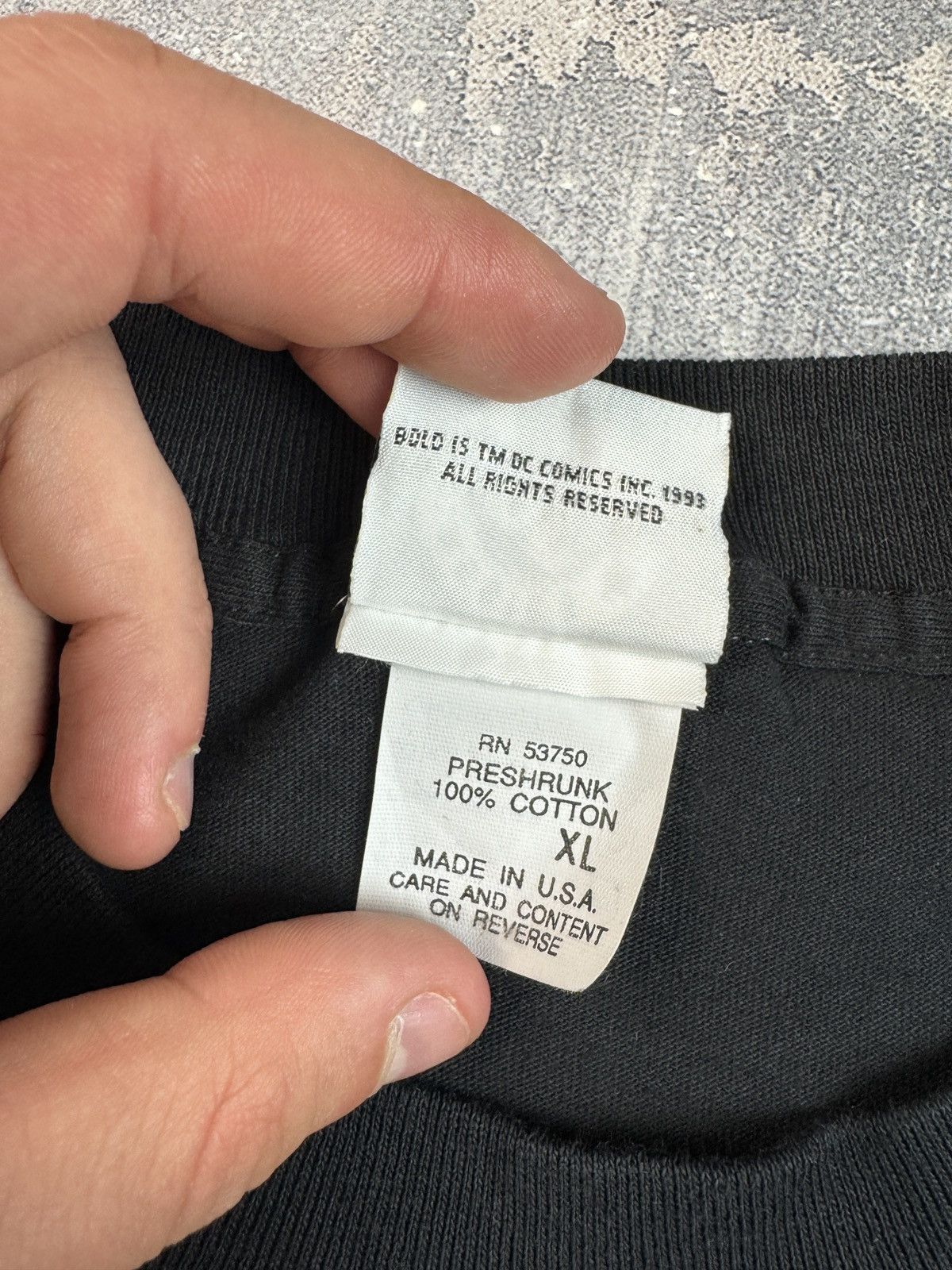 DC Comics Vintage 90s DC Comics "Sensation Comics #1" Promo T-Shirt Size US XL / EU 56 / 4 - 4 Thumbnail
