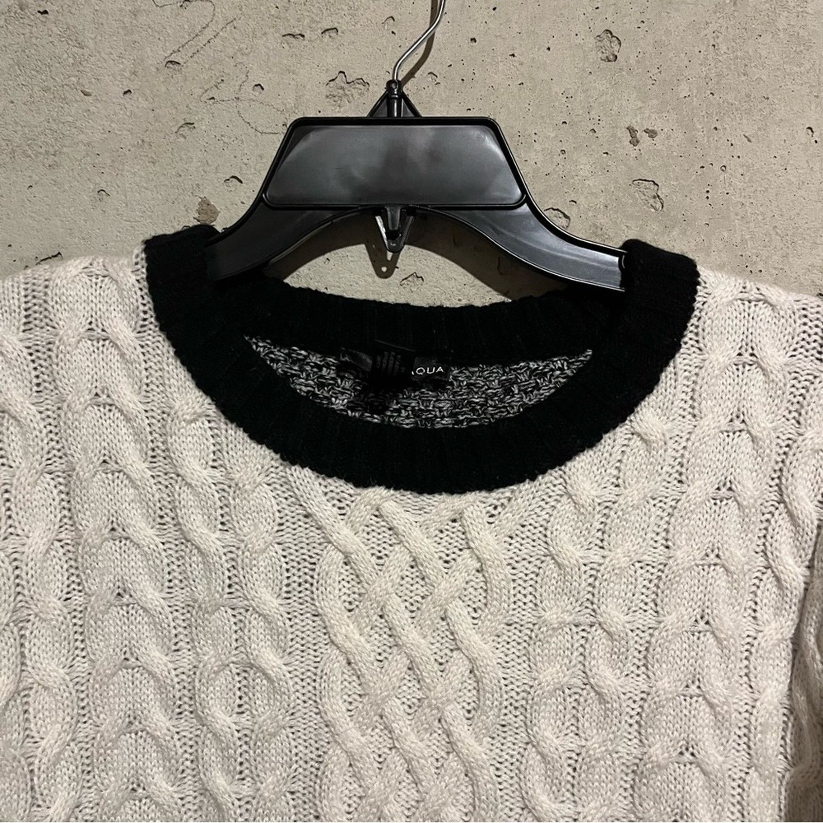 AQUA Aqua Womens XS Wool Blend Pullover Sweater Knit Casual Size XS / US 0-2 / IT 36-38 - 2 Thumbnail
