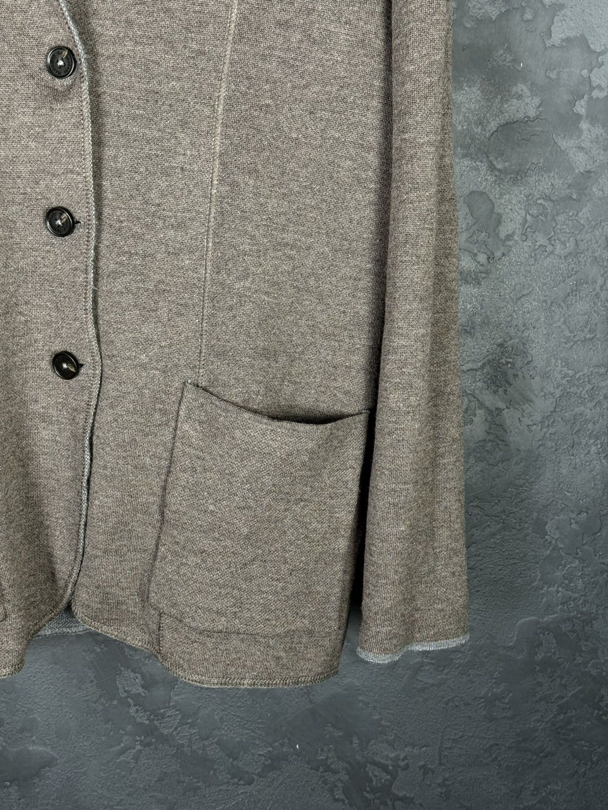 Maurizio Baldassari Maurizio Baldassari Reversible Knit Wool Swacket Size US M / EU 48-50 / 2 - 9 Thumbnail