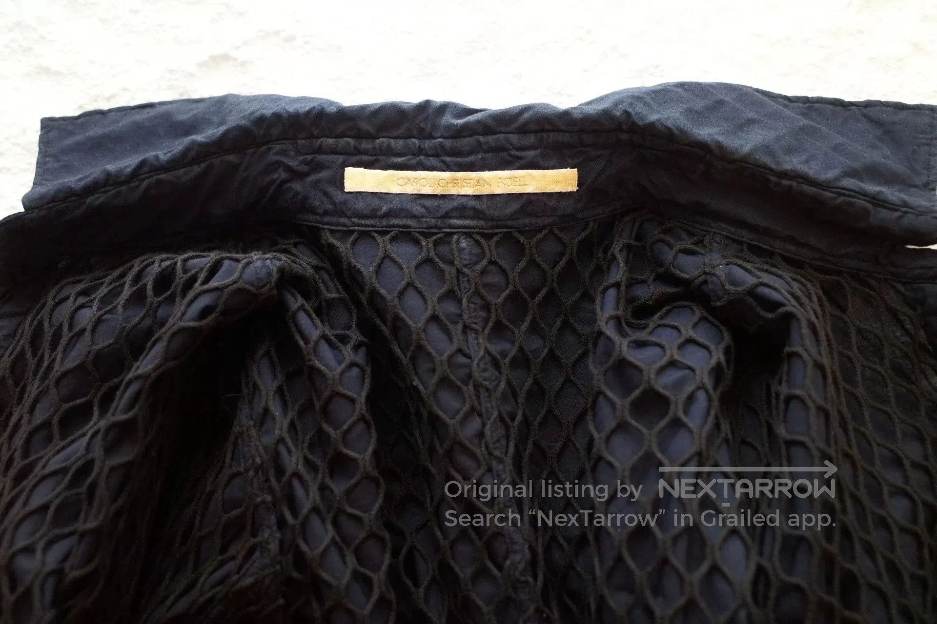 Carol Christian Poell Carol Christian Poell Mesh Shirt. Size US S / EU 44-46 / 1 - 7 Thumbnail