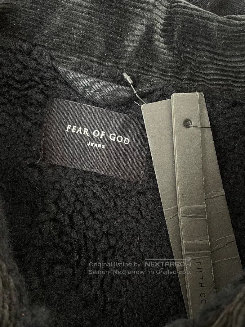 Fear of God Fear of God Heavy lambswool denim jacket Size US M / EU 48-50 / 2 - 3 Thumbnail