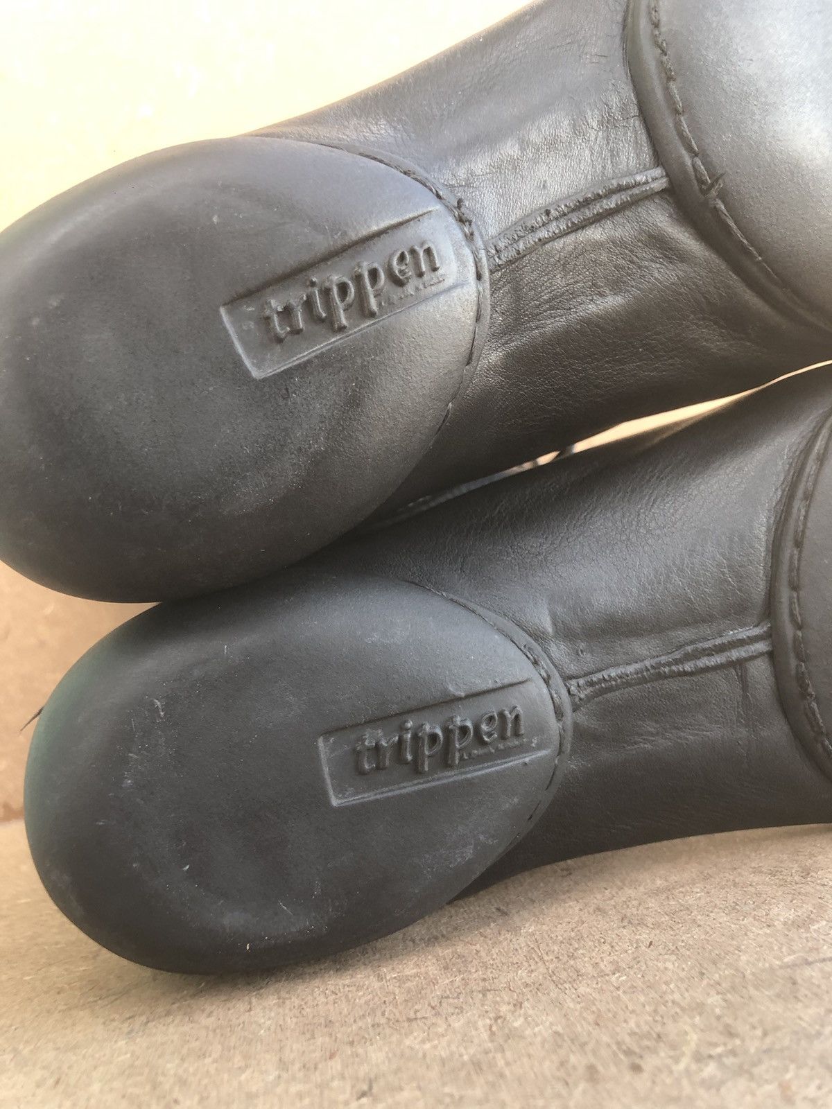 Trippen Trippen Black calfskin Leather Women’s boots Size 37 Size US 6.5 / IT 36.5 - 14 Thumbnail