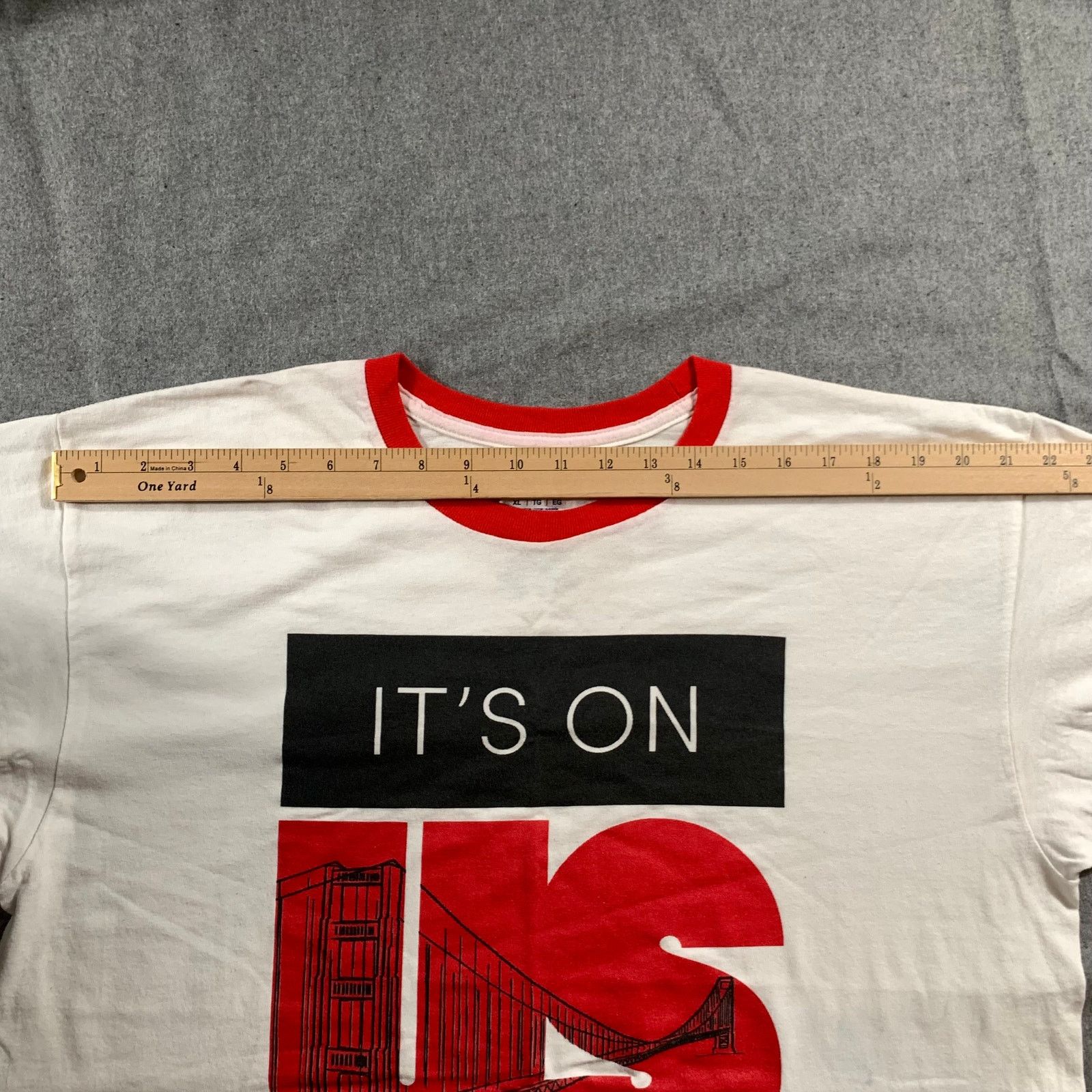 Gildan Gildan IT'S ON US Shirt Women Extra Large Size XL / US 12-14 / IT 48-50 - 6 Thumbnail