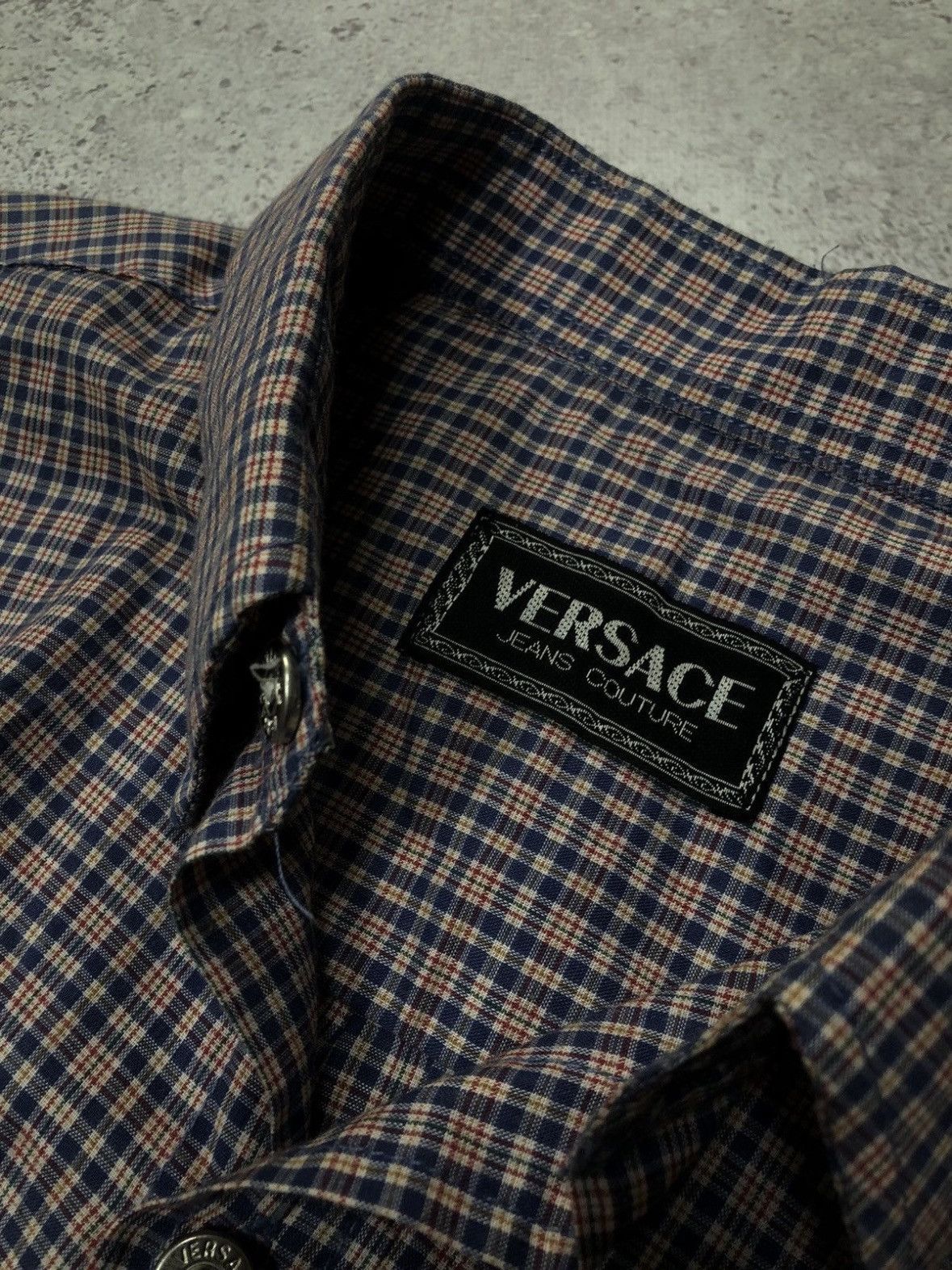 Versace Vintage Versace Jeans Couture Shirt Size US L / EU 52-54 / 3 - 4 Thumbnail