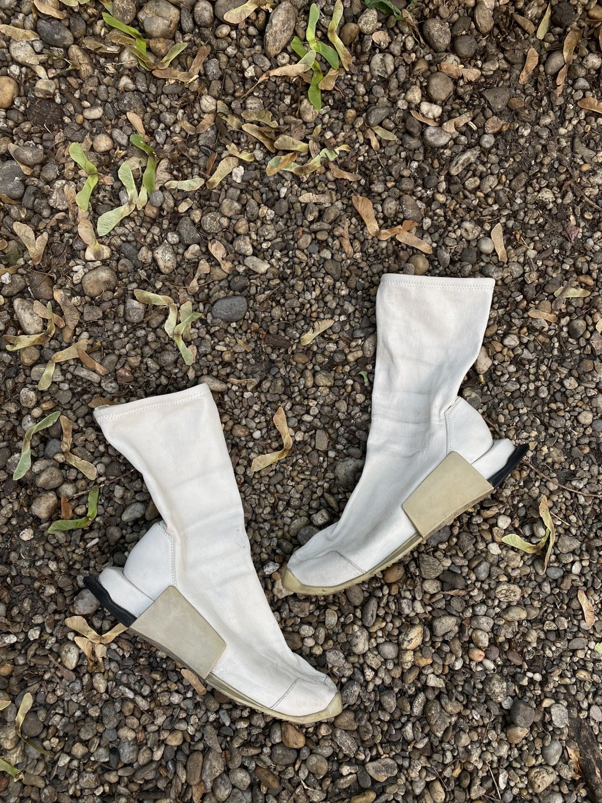 Rick Owens Rick Owens x Adidas Level Runner Sneakers Size US 6.5 / IT 36.5 - 1 Thumbnail