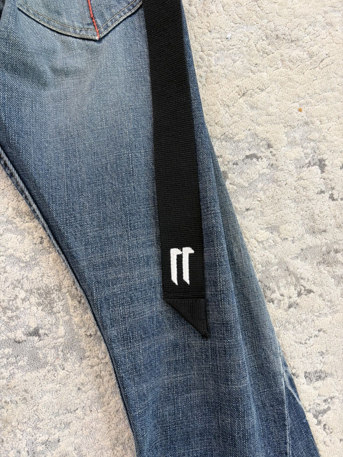 Boris Bidjan Saberi 11 by Boris Bidjan Saberi - Black Canvas D Ring Belt Size ONE SIZE - 4 Thumbnail
