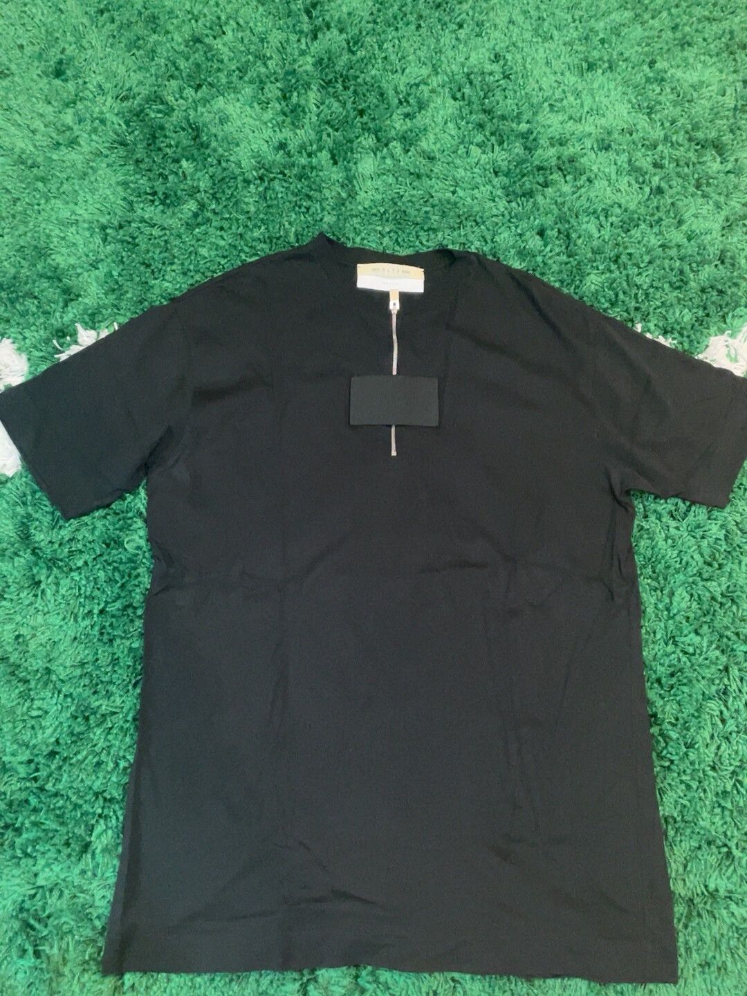 1017 ALYX 9SM 1017 Alyx 9SM Black Zip Tee Size US XL / EU 56 / 4 - 1 Thumbnail