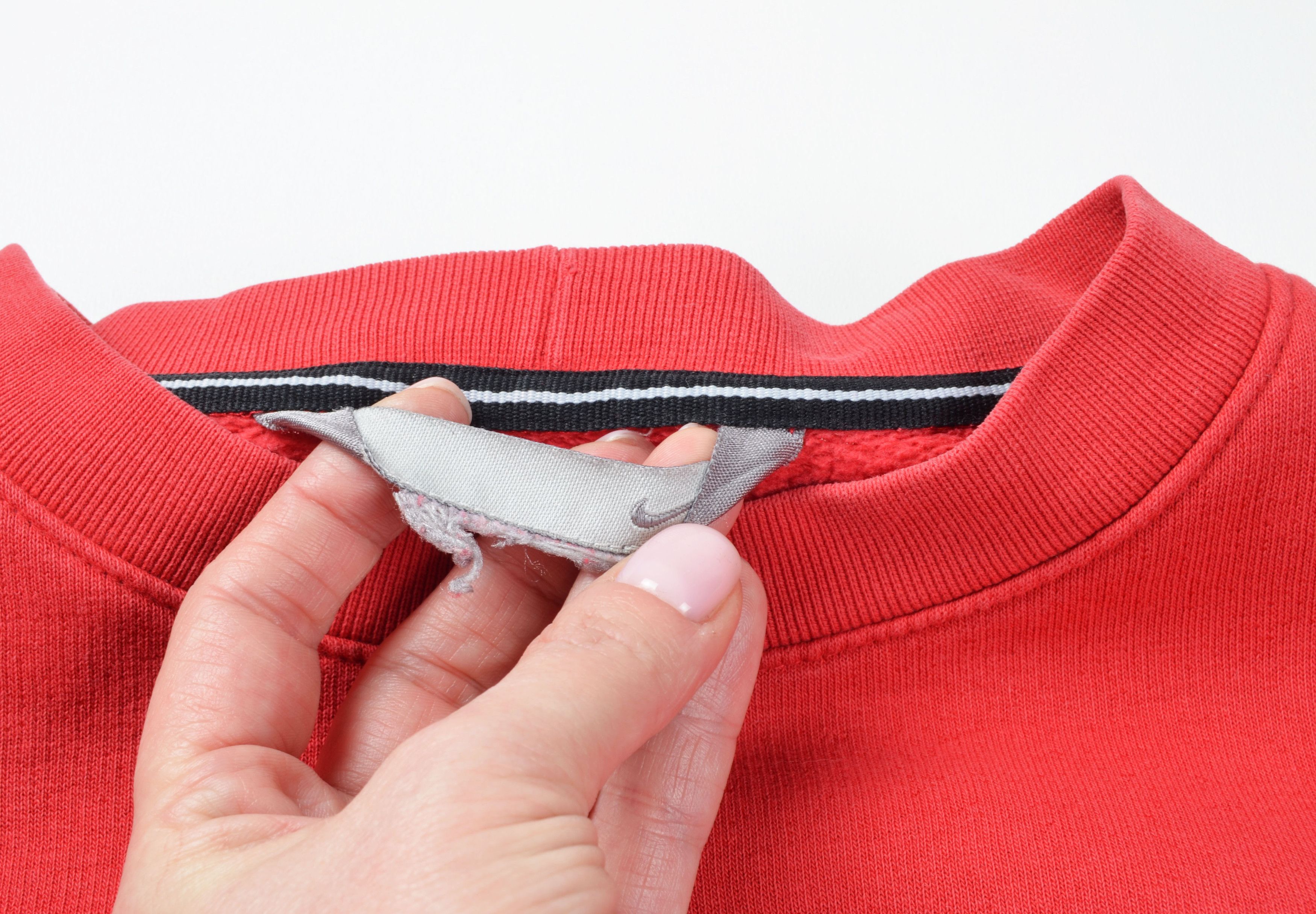 Nike Vintage Nike 90's Big Swoosh Baggy Fit Crew Neck Sweatshirt Size US M / EU 48-50 / 2 - 5 Thumbnail