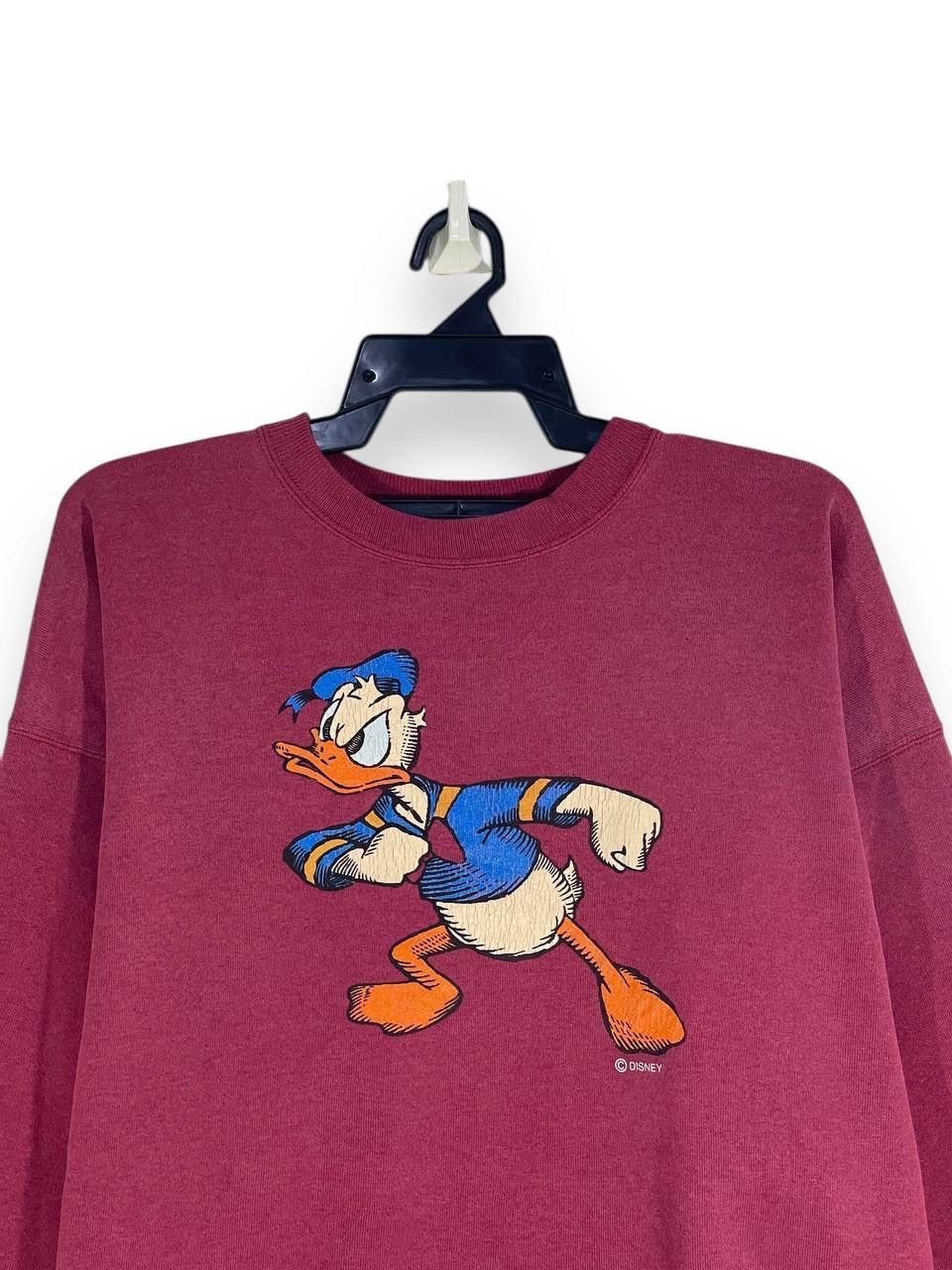 Other Vintage 90s donald duck disney sweatshirt jumper size L Size US L / EU 52-54 / 3 - 2 Thumbnail