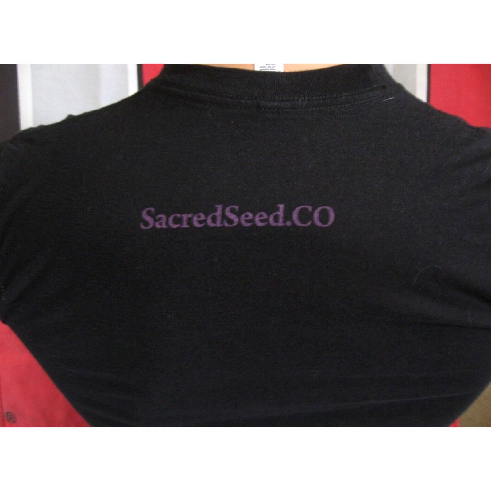American Apparel SACRED SEED CO denver colorado T Shirt adult Small (SLIM) Cannabis DISPENSARY Shirt Unisex Mens Womens Size US S / EU 44-46 / 1 - 3 Thumbnail