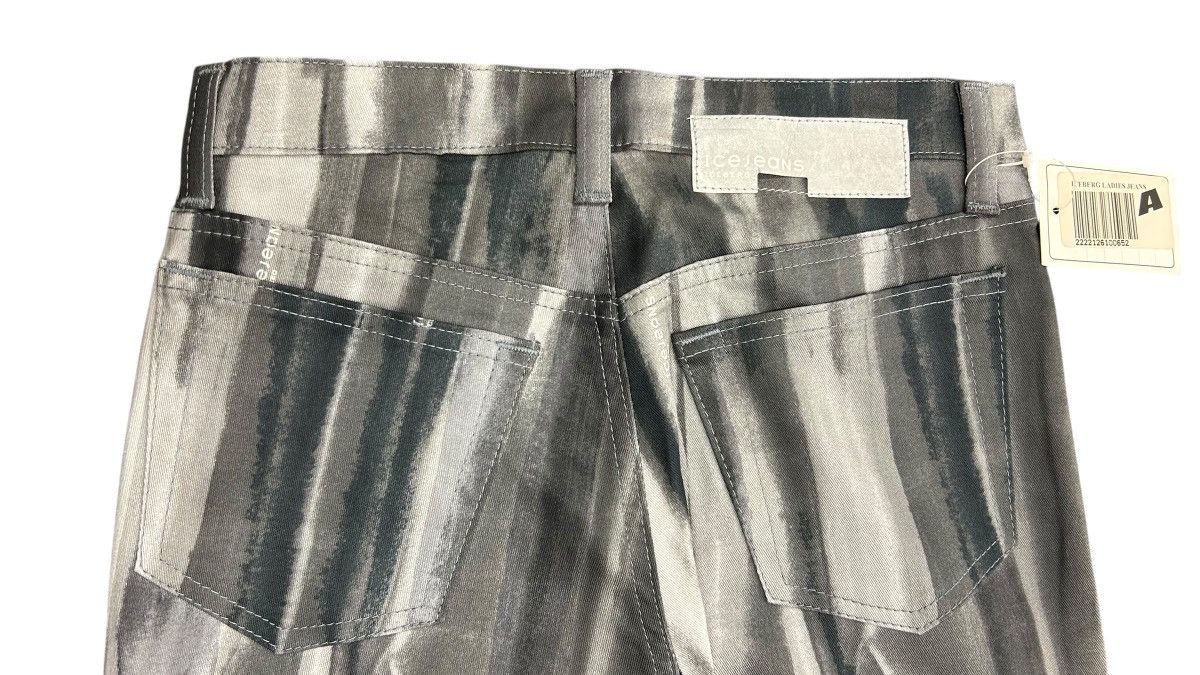 Iceberg Vintage ICEBERG Icejeans Blurred Print Denim – Archival Y2K Size 28" / US 6 / IT 42 - 8 Thumbnail