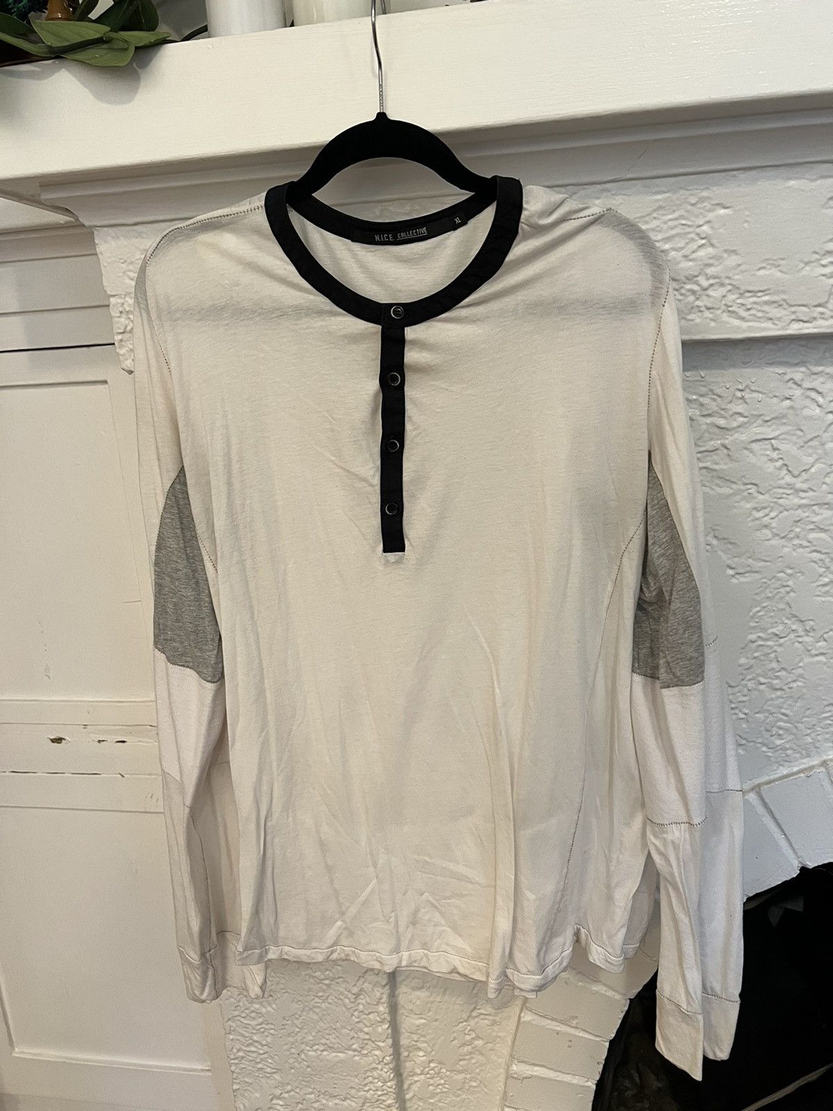 Nice Collective Nice Collective Henley Tee Size US XL / EU 56 / 4 - 1 Thumbnail