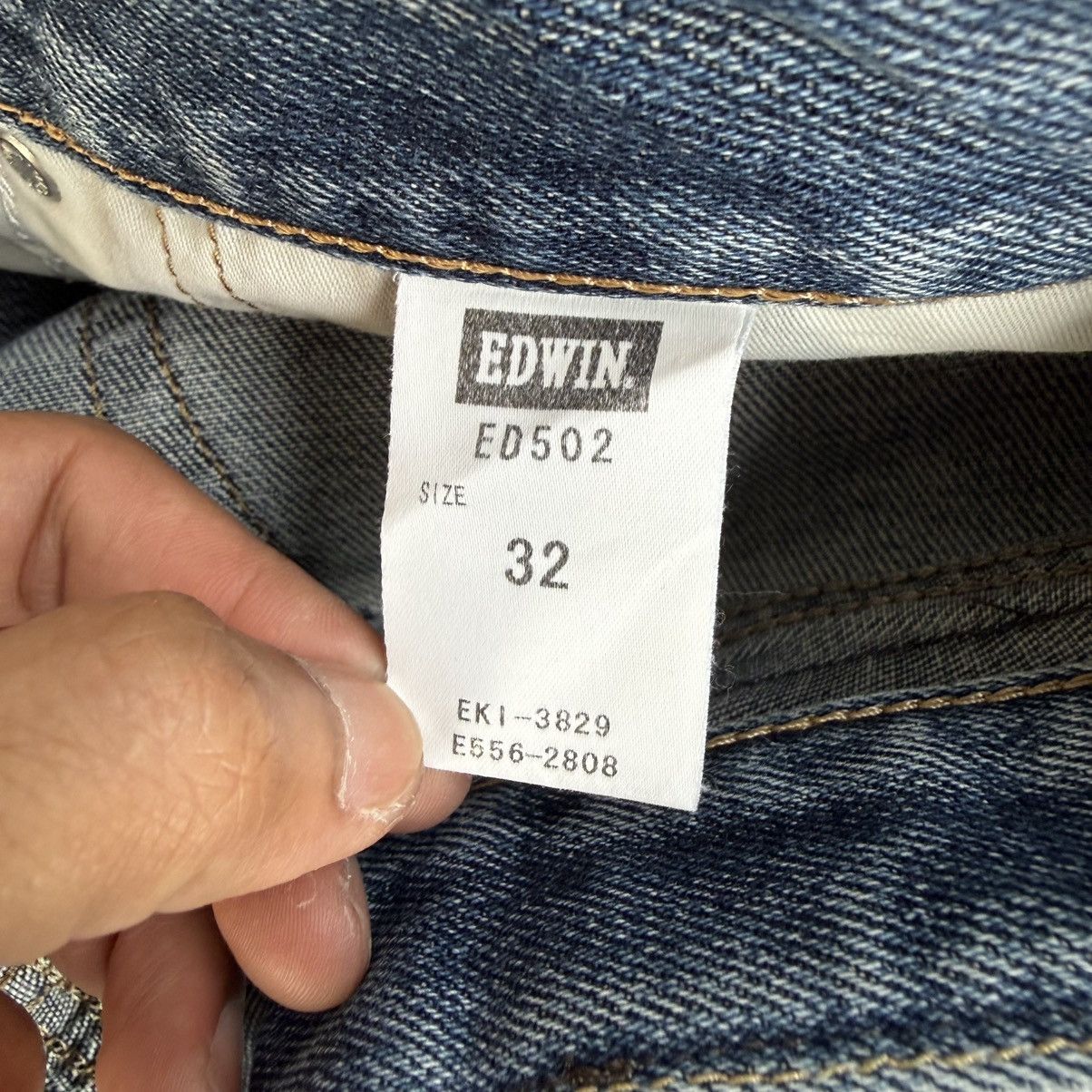 Edwin Vintage Edwin Mud Washer Faded Denim Jean Pants W35 Size US 35 - 14 Thumbnail
