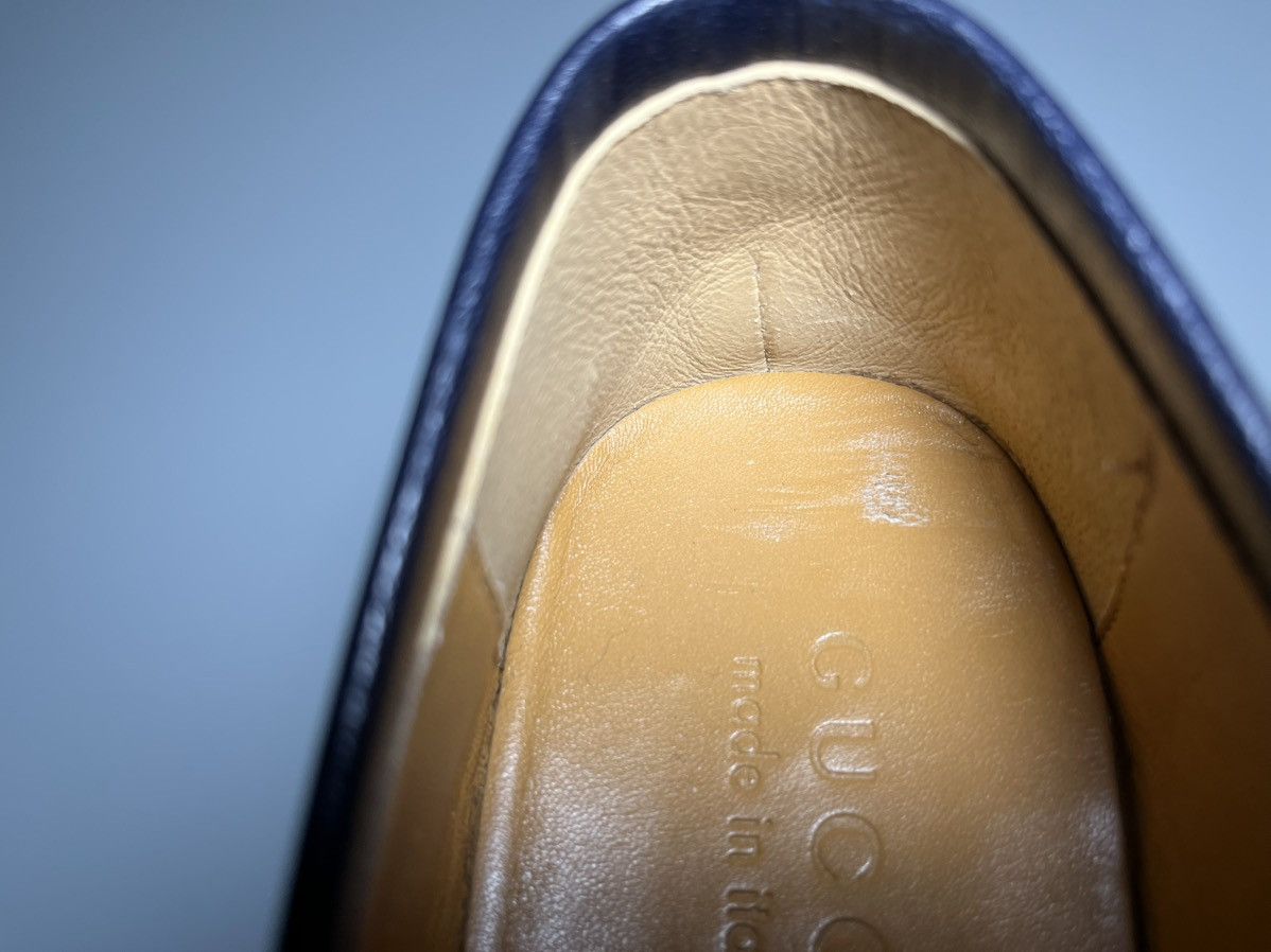 Gucci GUCCI Jordaan Loafers Velvet Flat Size US 6 / EU 39 - 7 Thumbnail