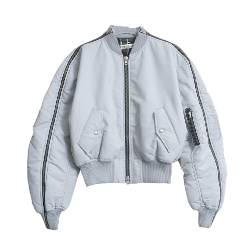 Acne Studios Zip Up Bomber Jacket EU36 Size XS / US 0-2 / IT 36-38 - 1 Thumbnail