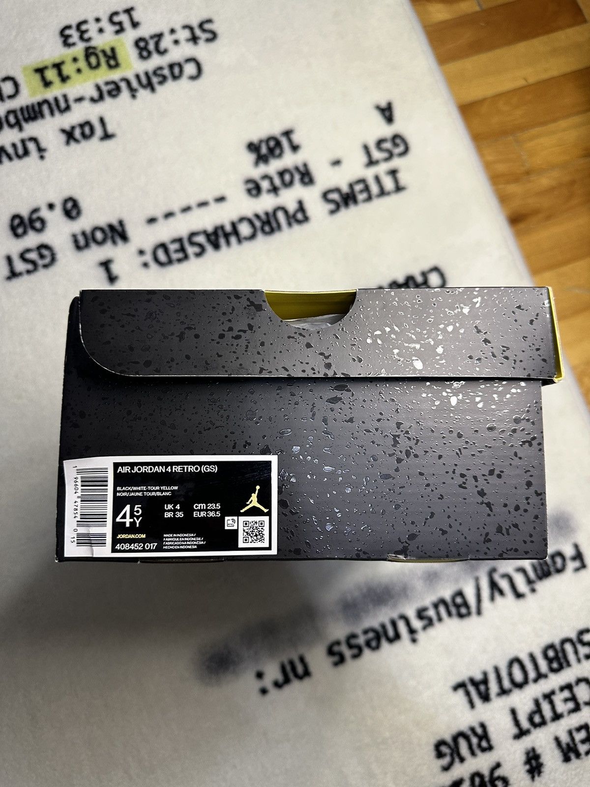 Jordan Brand Jordan 4 Retro Thunder (2023) (GS) Size US 5 / EU 37 - 7 Thumbnail