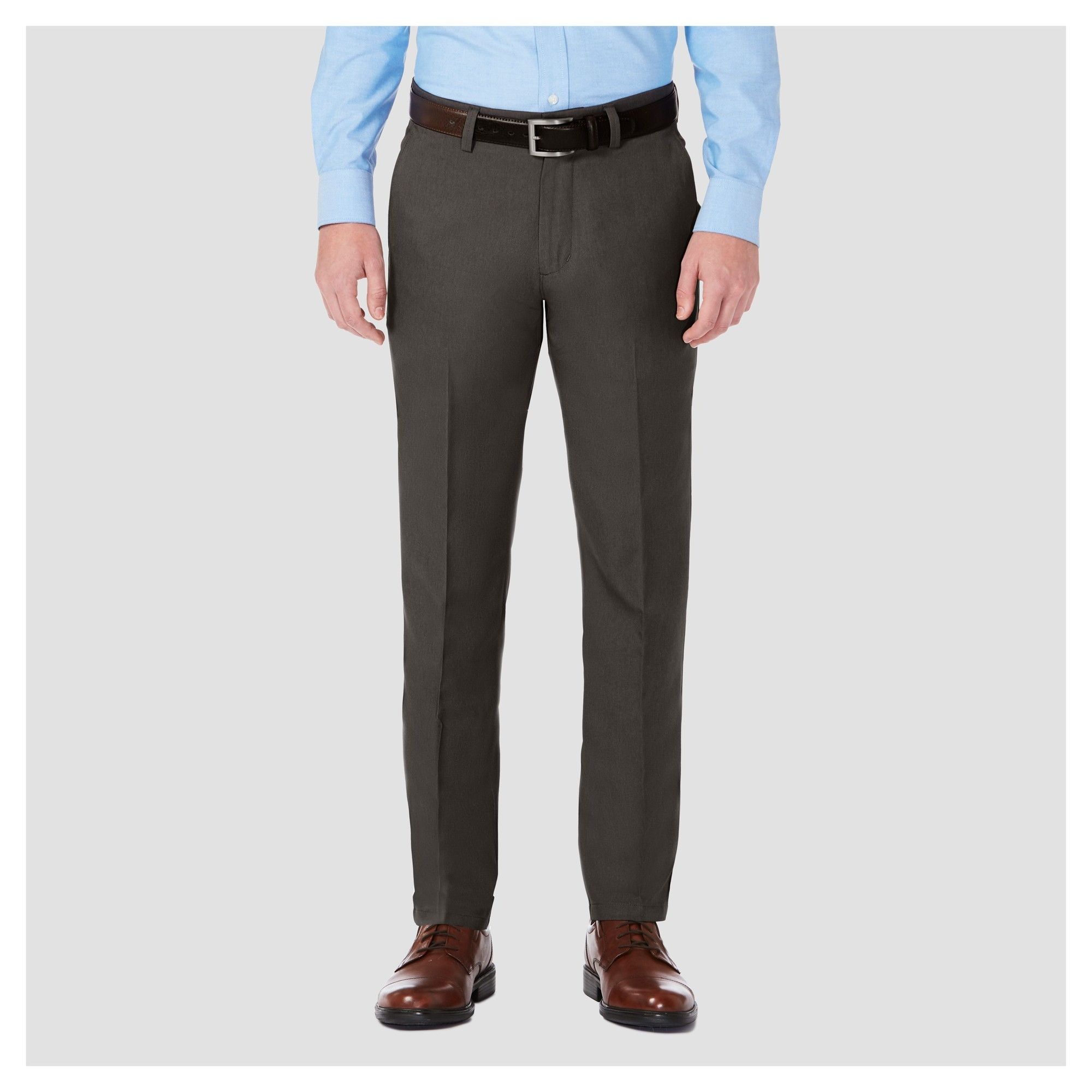Haggar Haggar H26 Mens Performance 4-Way Stretch Slim Fit Trouser P Size US 33 - 1 Thumbnail