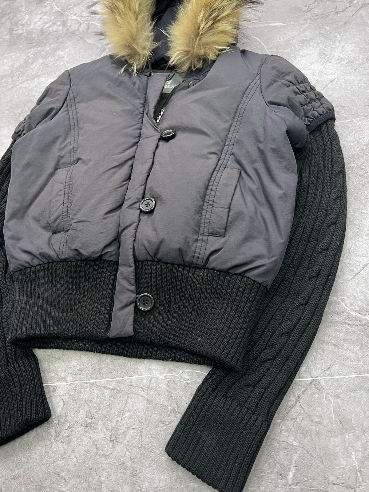 Hysteric Glamour × If Six Was Nine 2000s Avant Garde If Six Was Nine Style Jacket fur Hood 90s Size M / US 6-8 / IT 42-44 - 12 Thumbnail