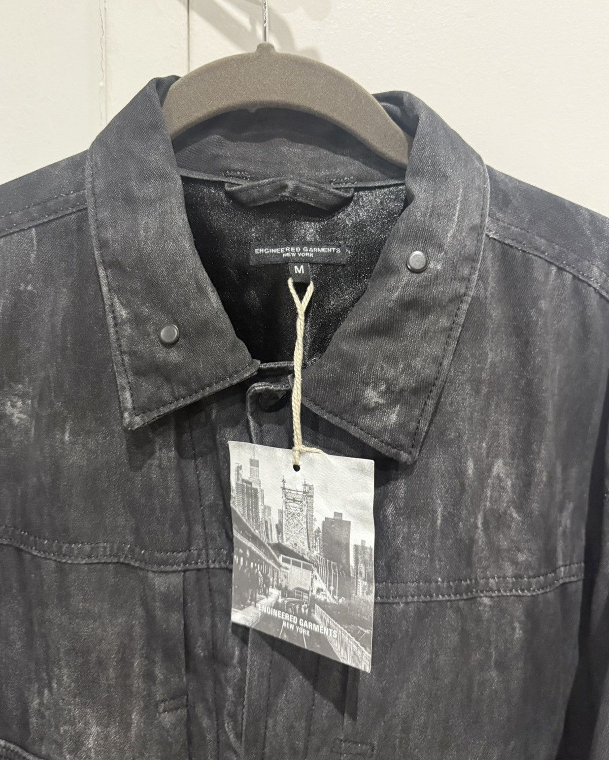 Engineered Garments Engineered Garments Trucker Black Cotton Distressed [NEW] Size US M / EU 48-50 / 2 - 7 Thumbnail