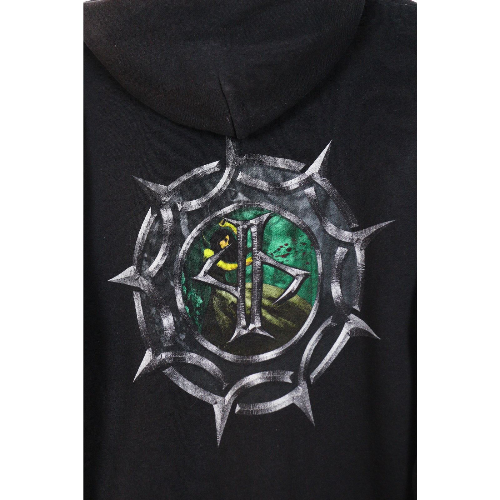 Vintage Vintage Cradle of Filth Distressed Zip Hoodie 90s Y2K Size US M / EU 48-50 / 2 - 11 Thumbnail