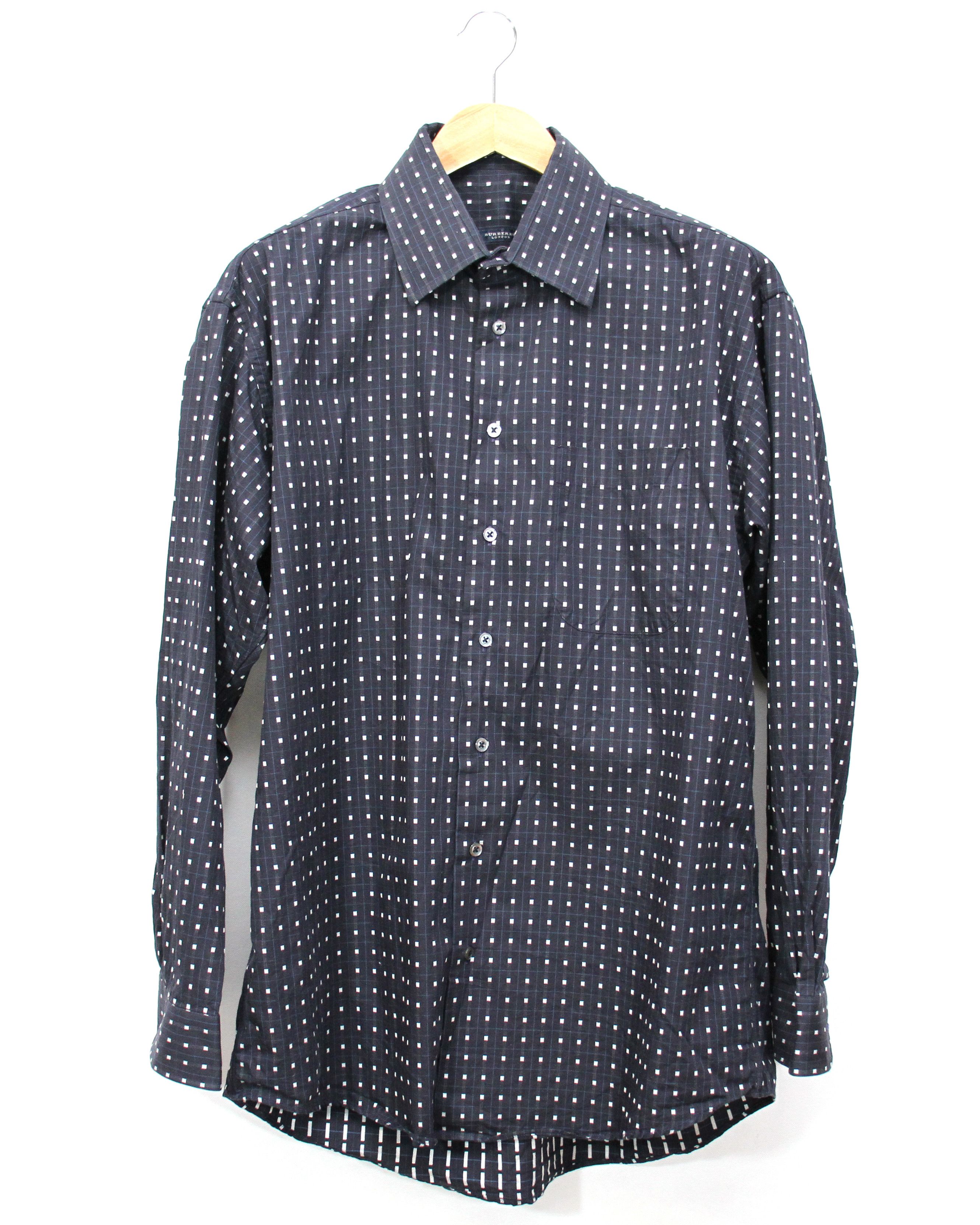Burberry BURBERRY London Men's Shirt XL Made in USA Long Sleeve Size US XL / EU 56 / 4 - 1 Thumbnail