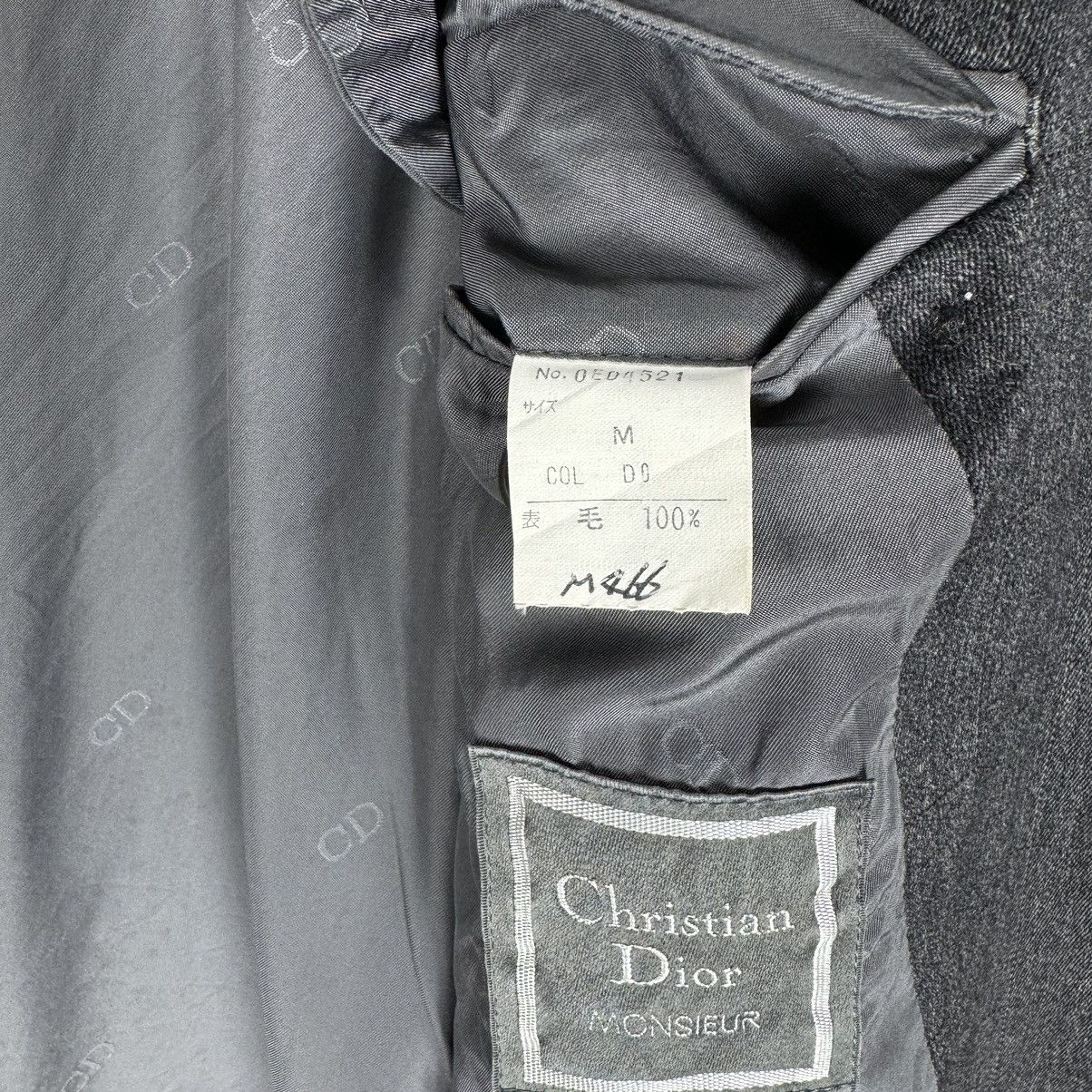Christian Dior Monsieur ☀️CHRISTIAN DIOR MONSIEUR HERRINGBONE OVERCOAT JACKET Size US M / EU 48-50 / 2 - 10 Thumbnail