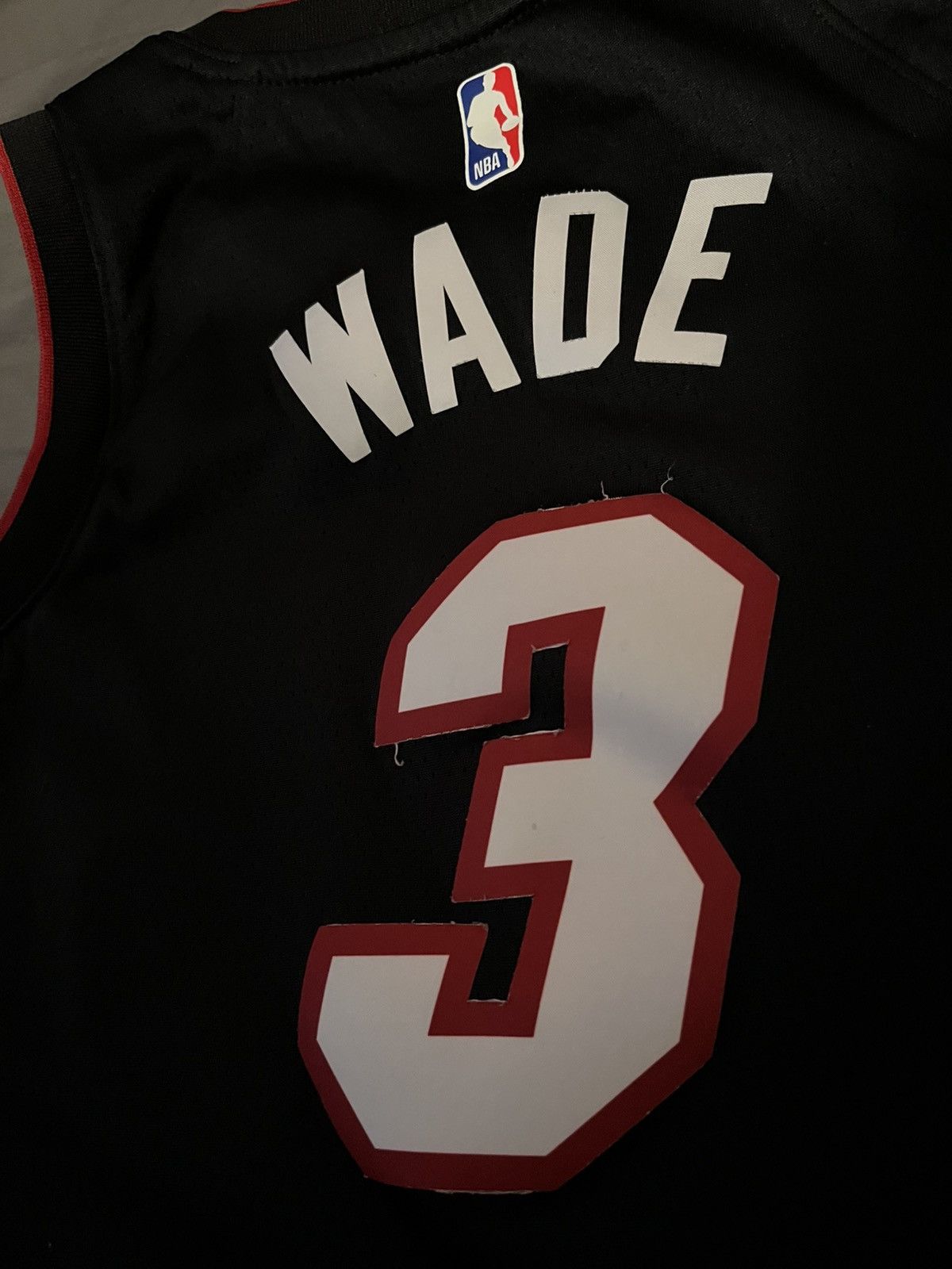 NBA × Nike × Vintage Nike Miami Heat Dwayne Wade Jersey Youth S Size US XS / EU 42 / 0 - 5 Thumbnail