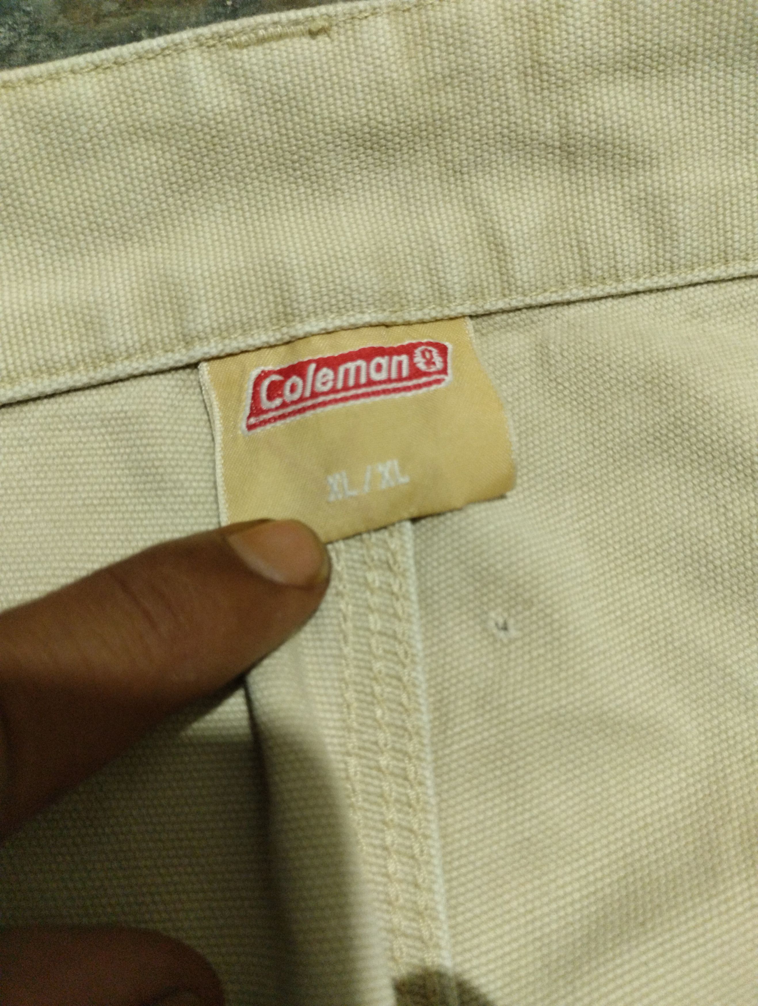 Coleman Coleman Carpenter Double Knee Canvas Pants Size US 34 / EU 50 - 7 Thumbnail