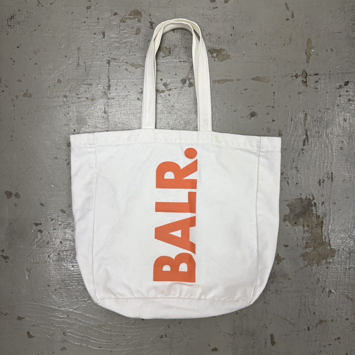 Japanese Brand BALR White Daily Tote Bag Size ONE SIZE - 1 Thumbnail