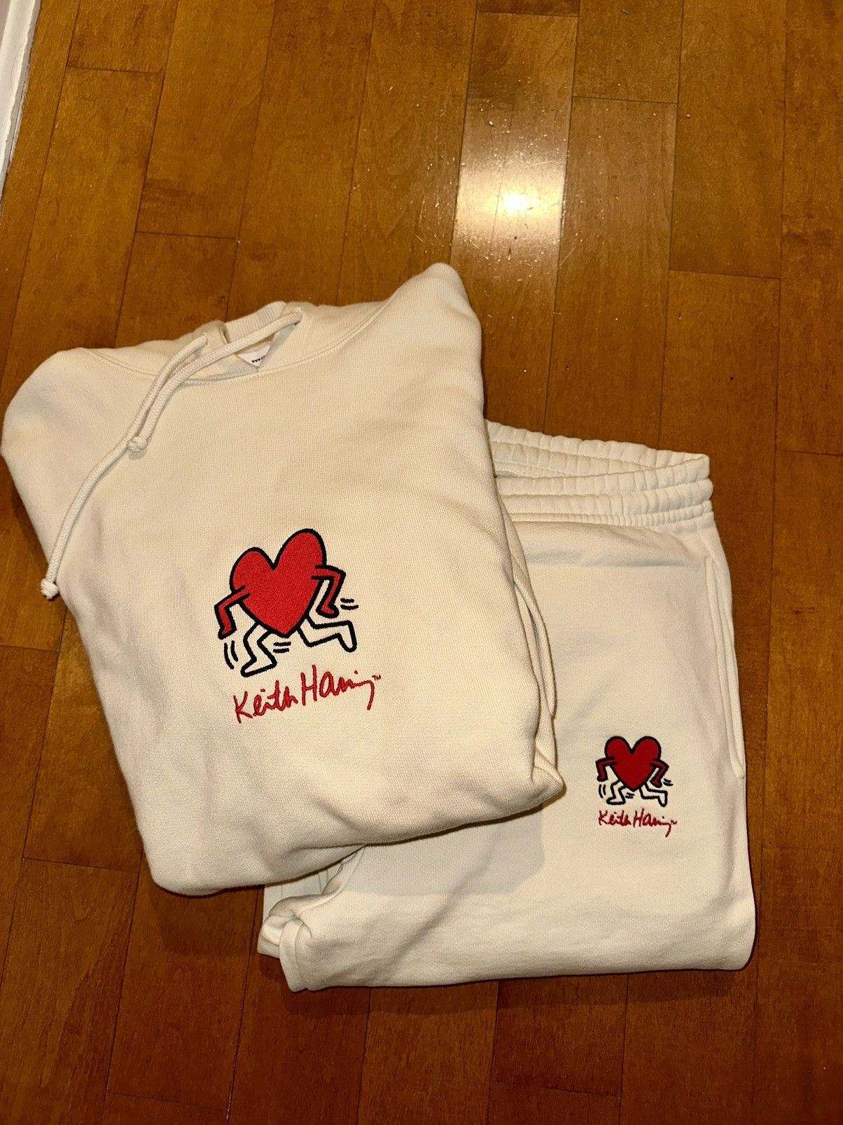 image of Axel Arigato X Keith Haring in White, Women's (Size 25)