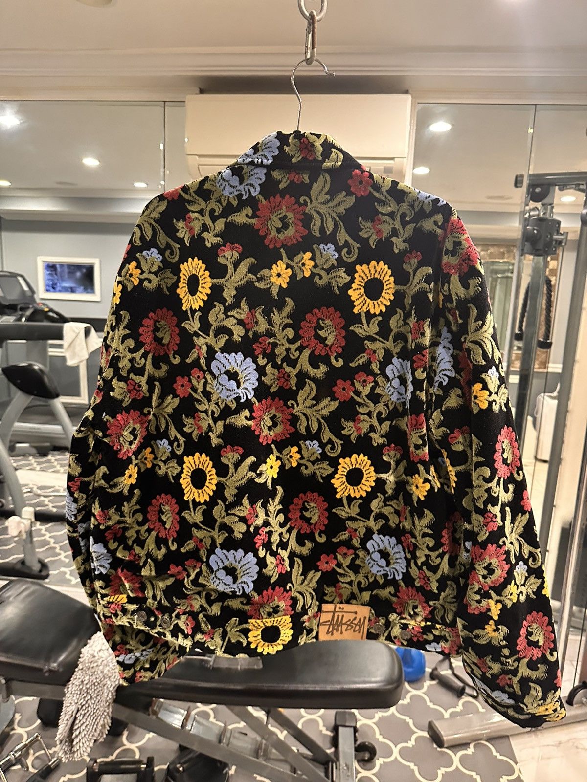 Stussy stussy floral jacquard garage jacket Size US L / EU 52-54 / 3 - 2 Thumbnail