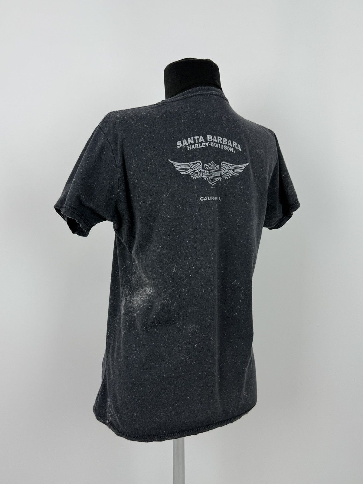 Harley Davidson Y2K Vintage Harley Davidson Distressed Tattoo Graphic Tee L Size L / US 10 / IT 46 - 2 Thumbnail