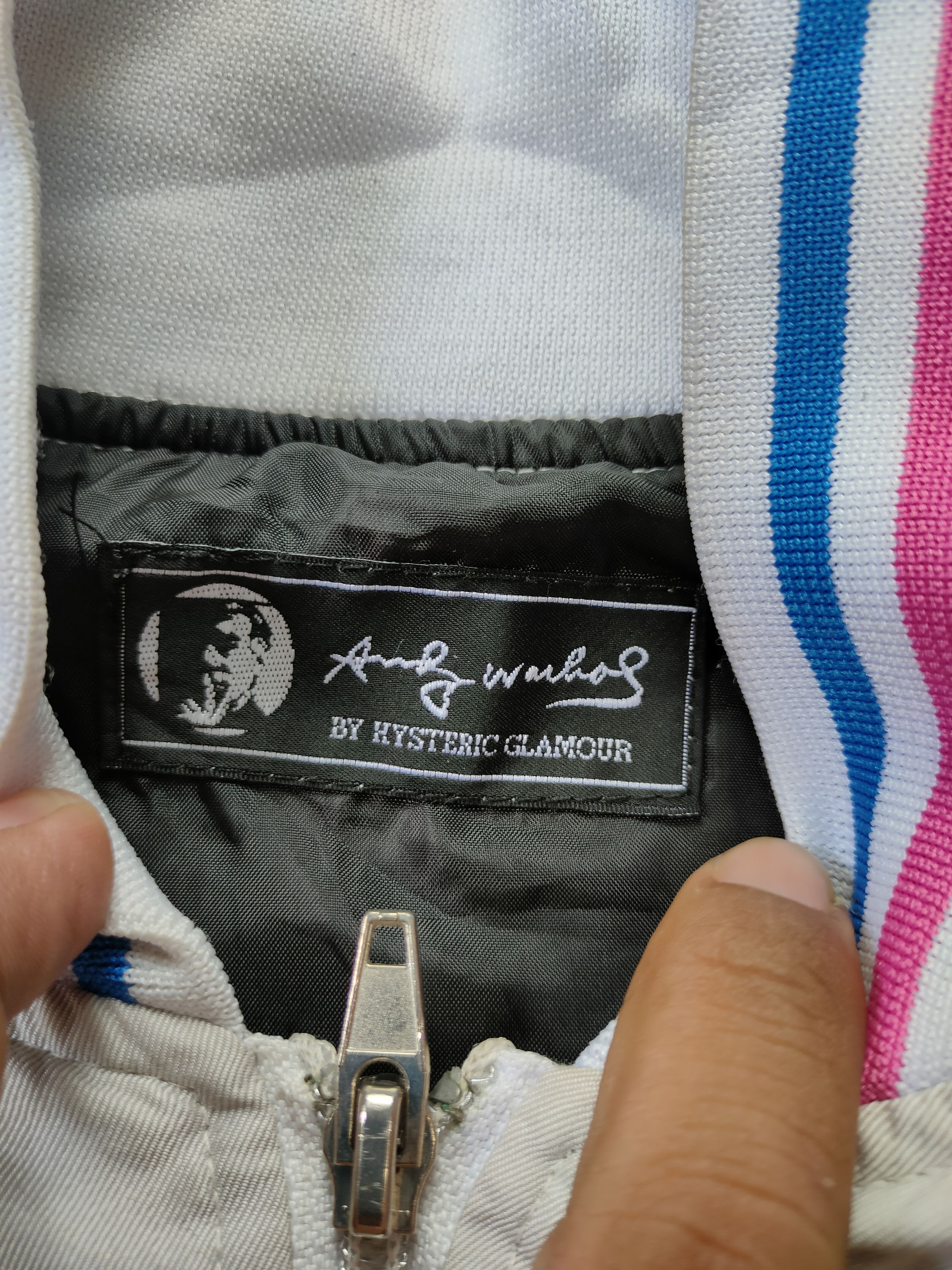 Andy Warhol × Hysteric Glamour Hysteric Glamour Andy Warhol Bomber Jacket Size US S / EU 44-46 / 1 - 8 Thumbnail