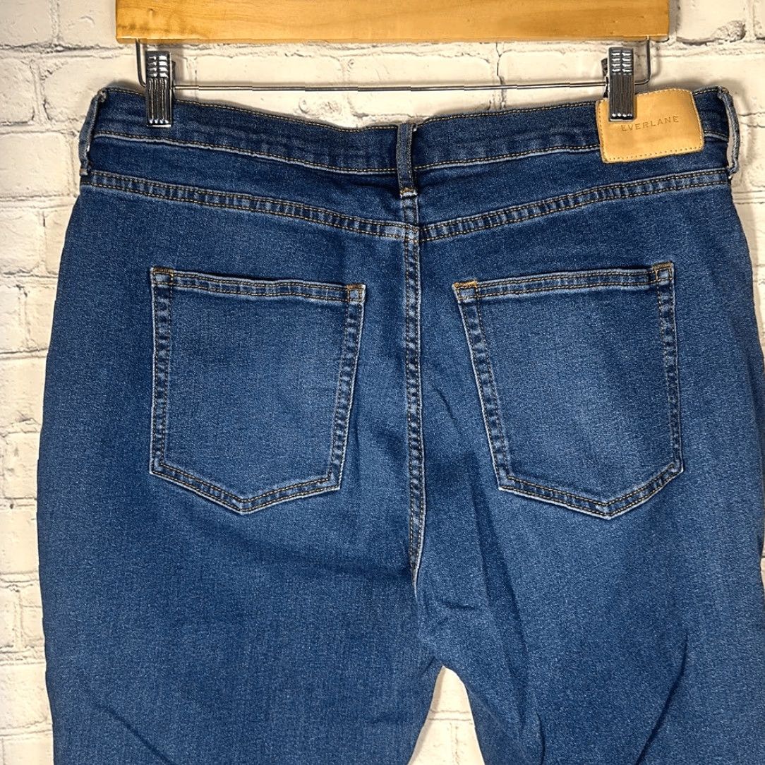 Everlane Everlane Jeans Women Medium Wash Cotton Size 33 Skinny Mid Rise Blue 33 Jeans Size 24" / US 00 / IT 34 - 5 Thumbnail