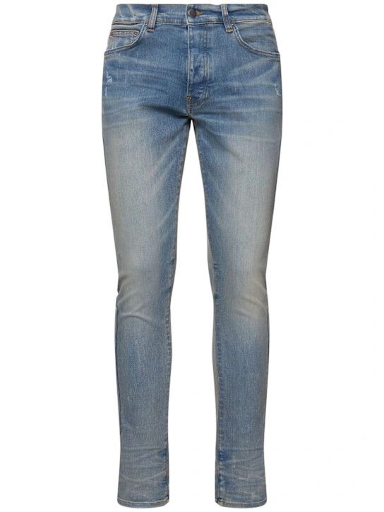 o1lsvrm0425 Skinny Stretch Denim Jeans in Clay Indigo