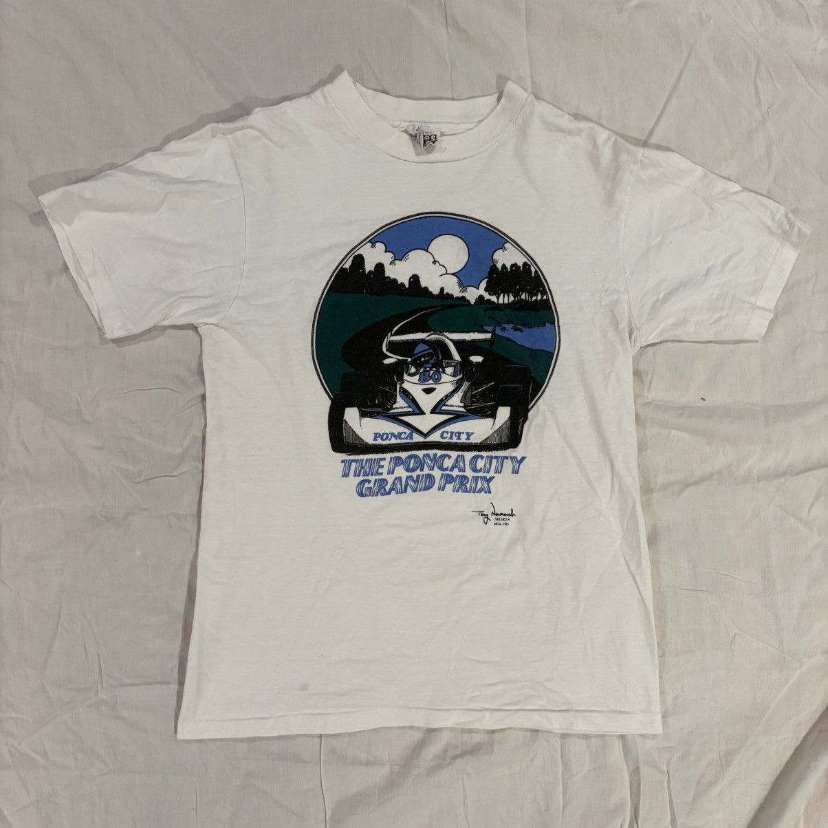Hanes F-1 Hanes Beefy Tee White Size S Size US S / EU 44-46 / 1 - 1 Thumbnail
