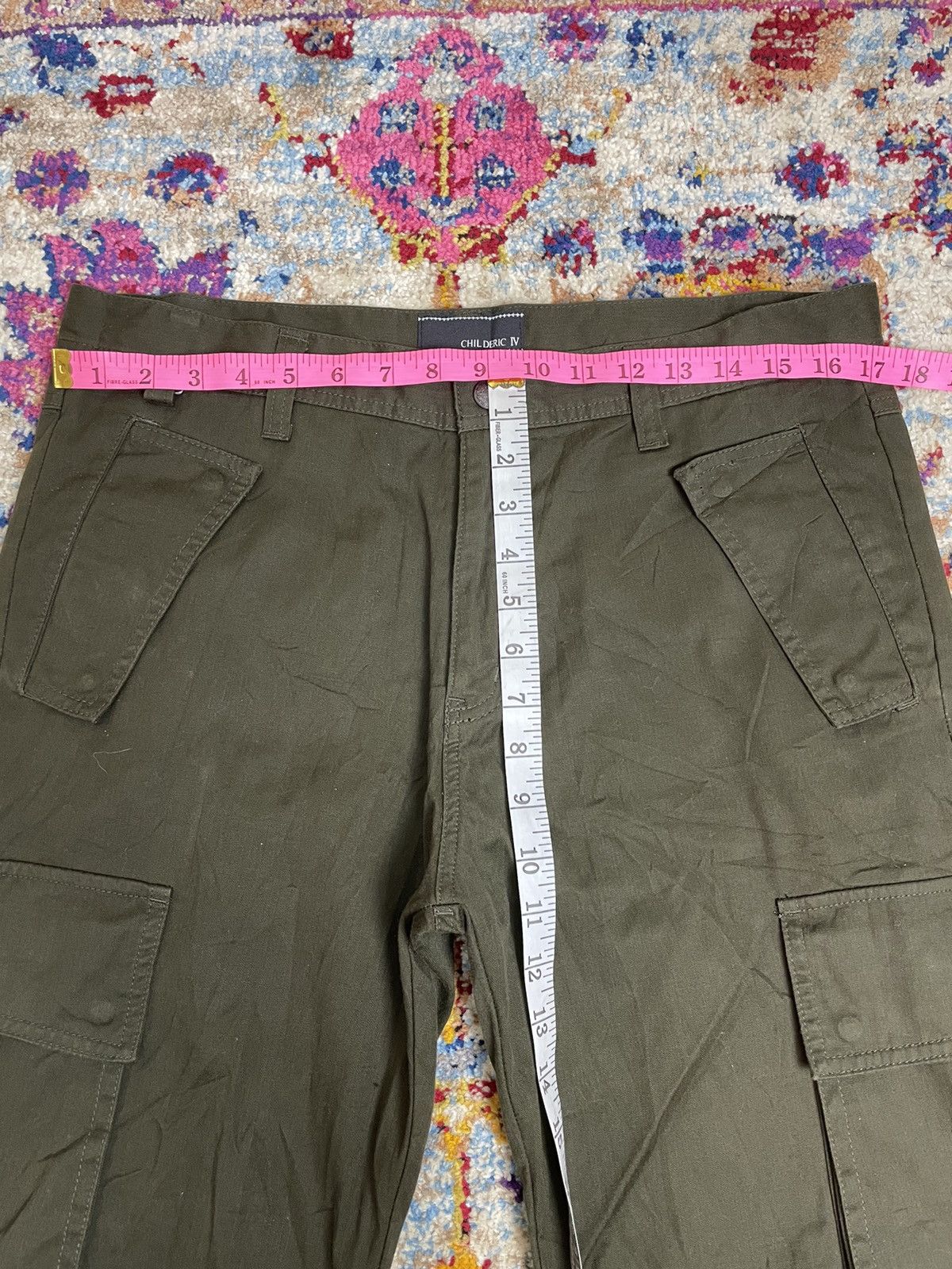 Japanese Brand Childeric IV version 4 Bondage Strap Multipocket Cargo Pants Size US 34 / EU 50 - 10 Thumbnail