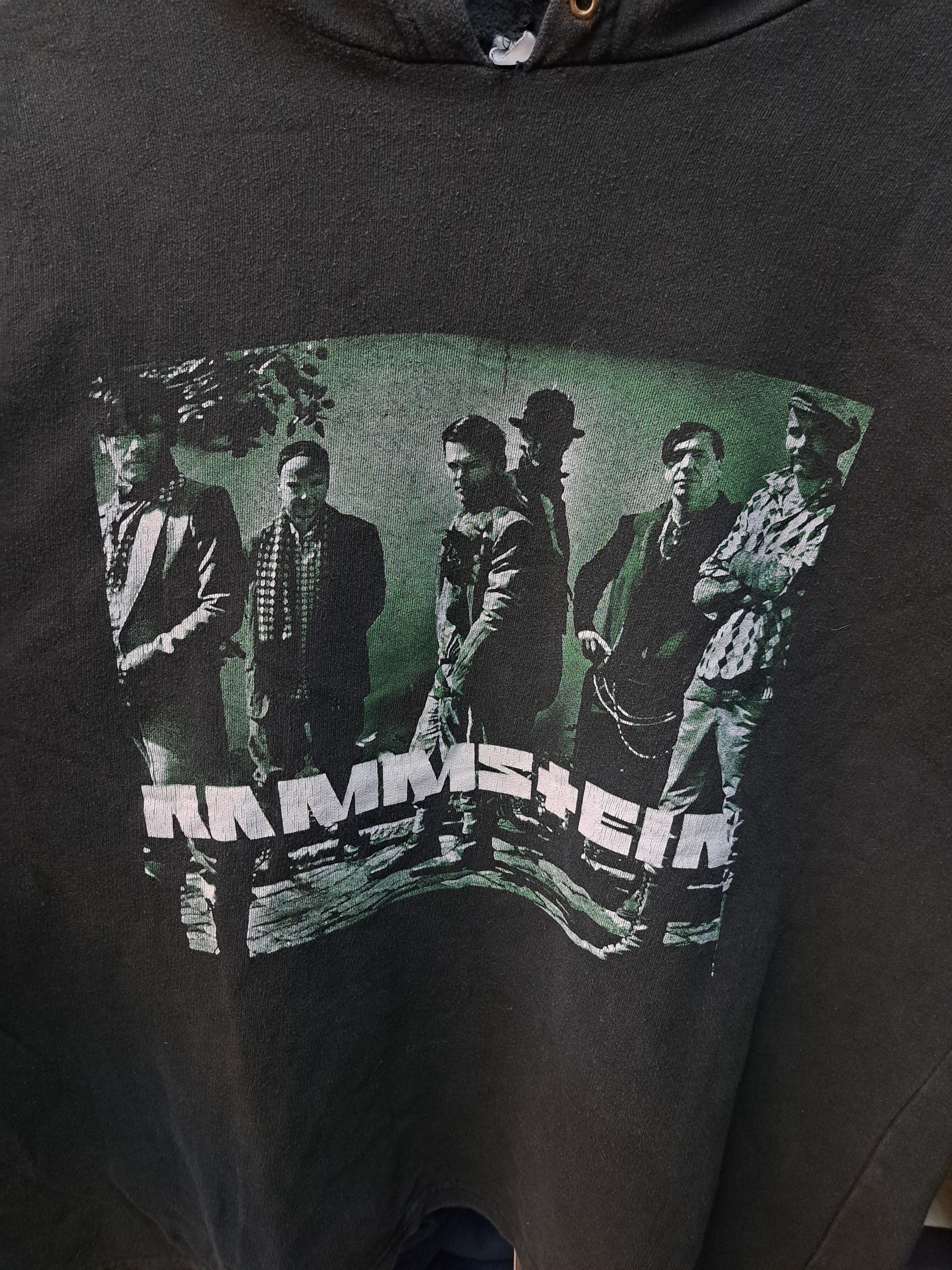 Band Tees Vintage 00s Rammstein Hoodie Band Rock Metal Size US M / EU 48-50 / 2 - 2 Thumbnail