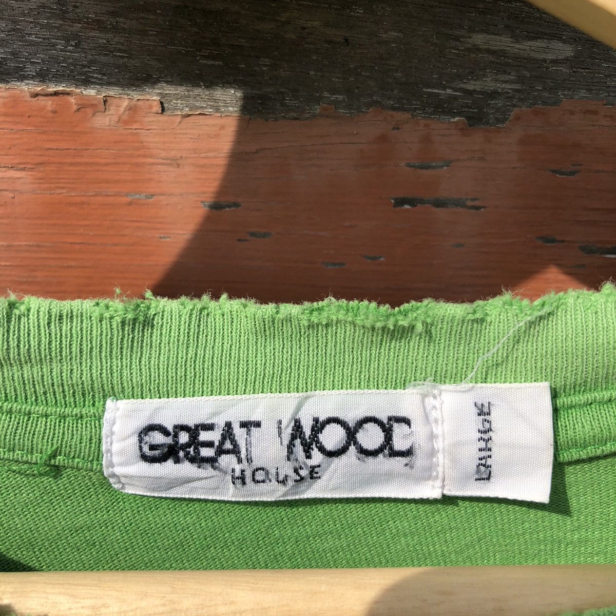Japanese Brand 🔥Steals🔥 Distressed GREAT WOOD HOUSE Faded Tshirt Size US L / EU 52-54 / 3 - 8 Thumbnail