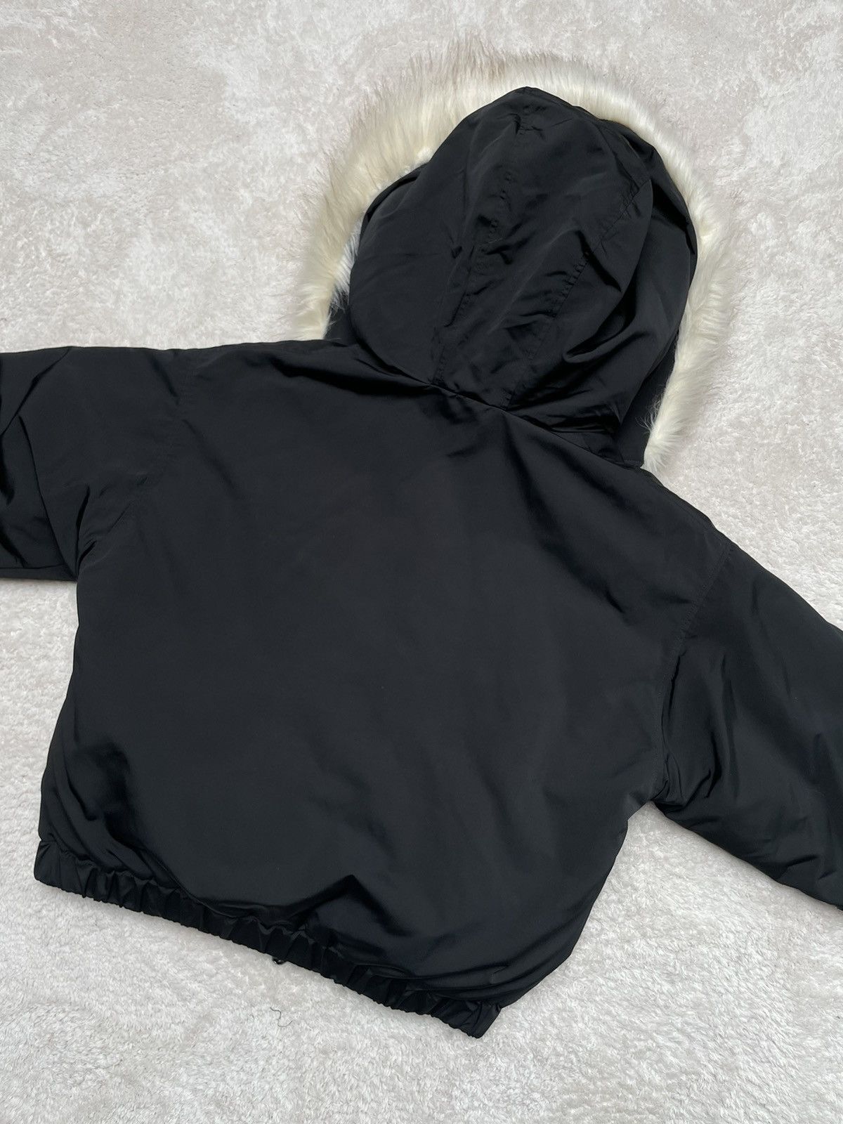 Emporio Armani Armani faux fur hood quilted bomber jacket Size US M / EU 48-50 / 2 - 3 Thumbnail