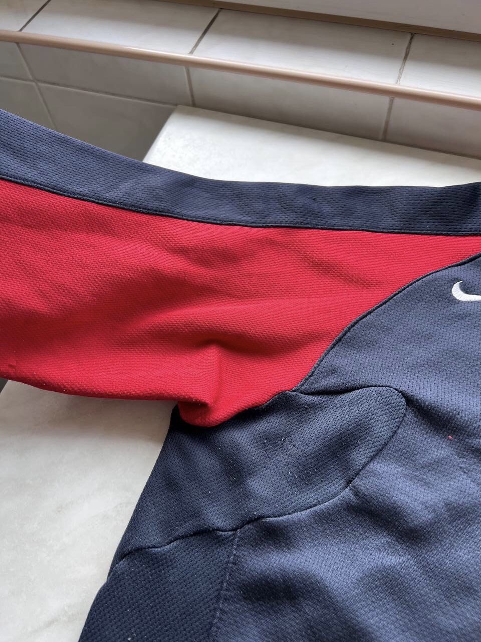 Nike Y2K Nike Total 90 Logo Sweatshirt Crewneck Navy Blue USED Size US M / EU 48-50 / 2 - 6 Thumbnail