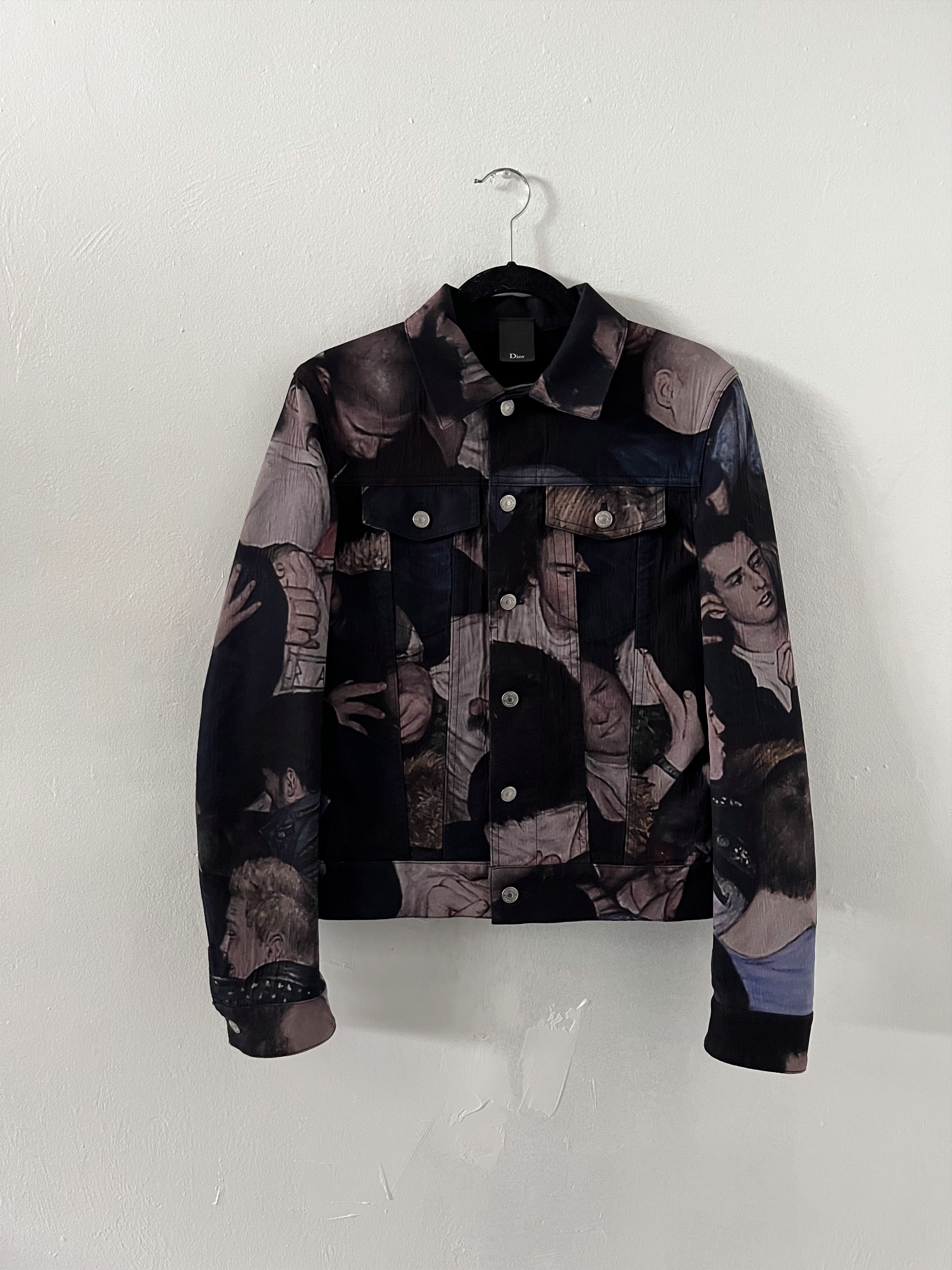 Dior Dior Homme x Dan Witz AW17 Moshpit Denim Jacket Size US S / EU 44-46 / 1 - 1 Thumbnail