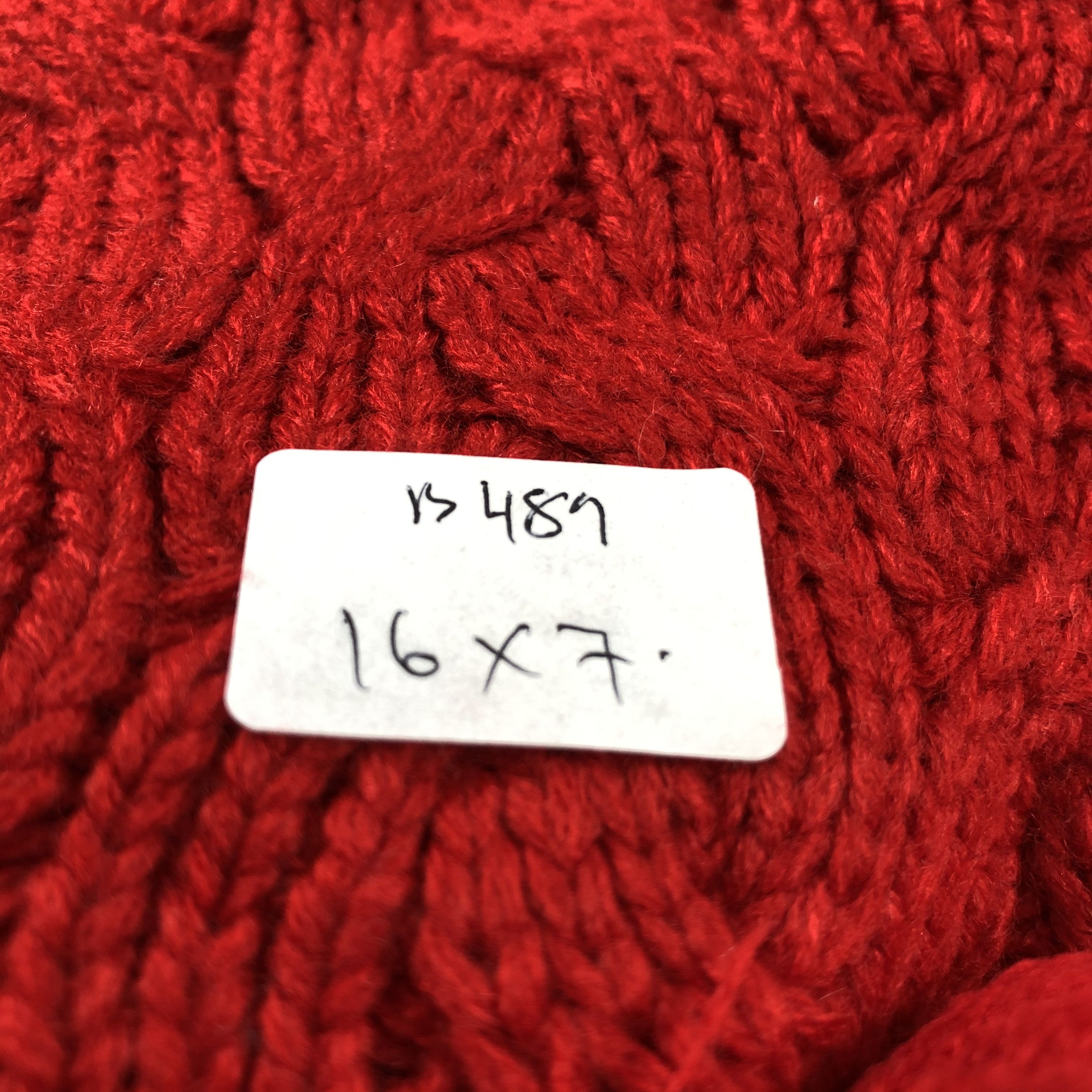 Vintage Kawaii Devil Ears Horned Red Beanie Snowcap Snow Hat B489 Size ONE SIZE - 6 Thumbnail