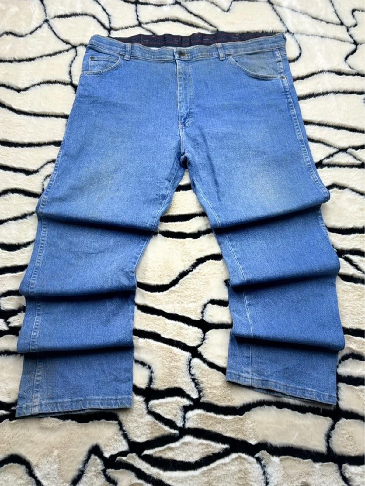 Other Men’s vintage wrangler baggy jeans Y2K style size 40x29 Size US 40 / EU 56 - 1 Thumbnail