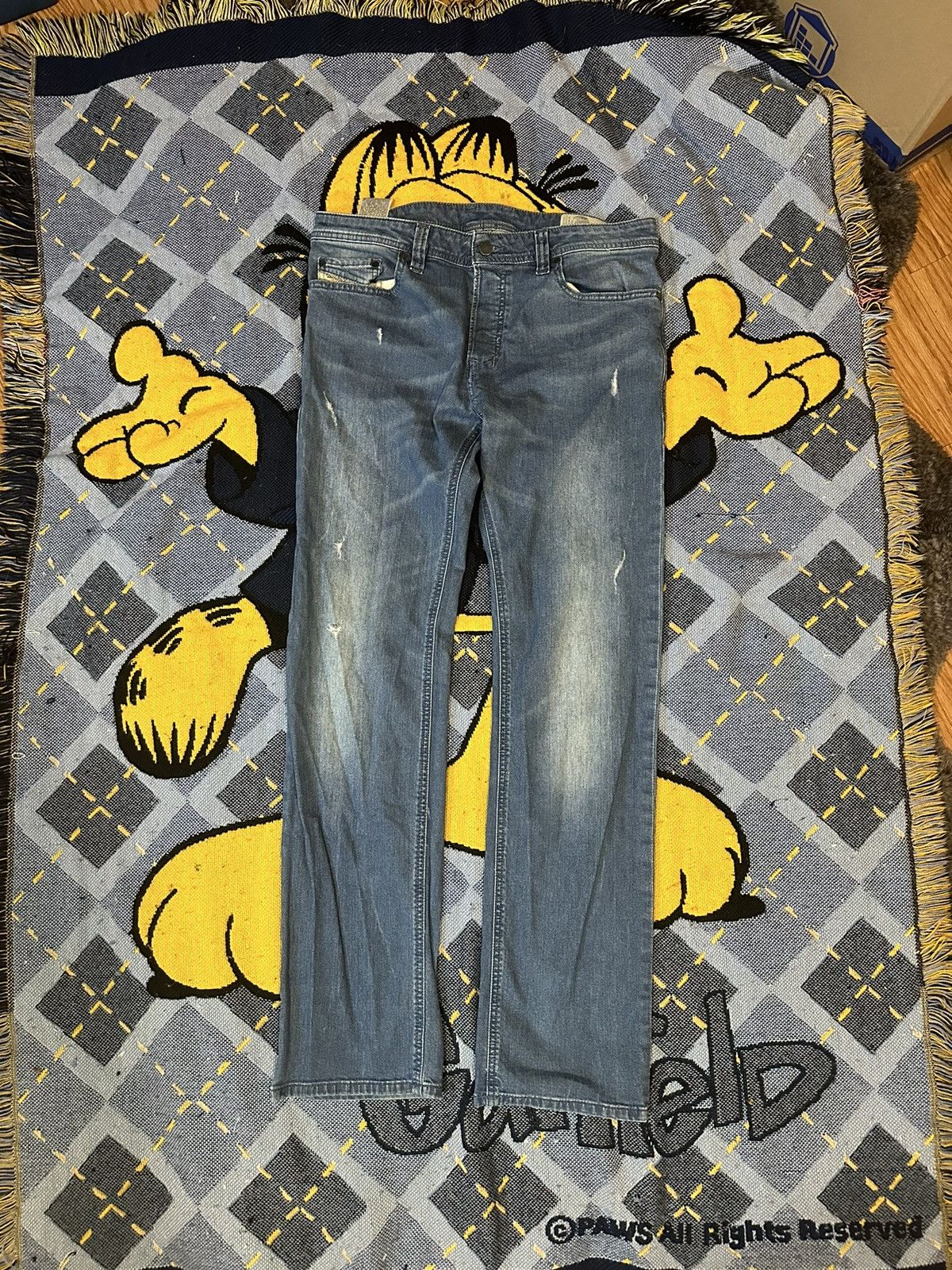 Diesel Vintage Y2K Diesal Jeans Size US 33 - 4 Thumbnail