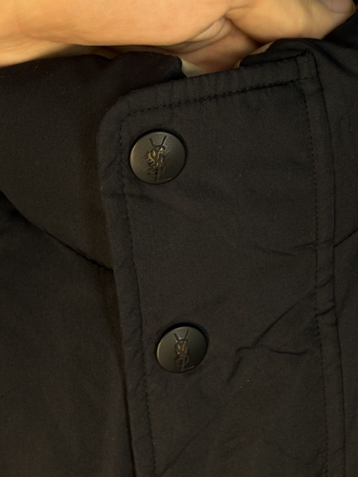 Yves Saint Laurent 2Side Puffer YSL Down Jacket Winter Beige/Black Bomber Zip Size US M / EU 48-50 / 2 - 10 Thumbnail
