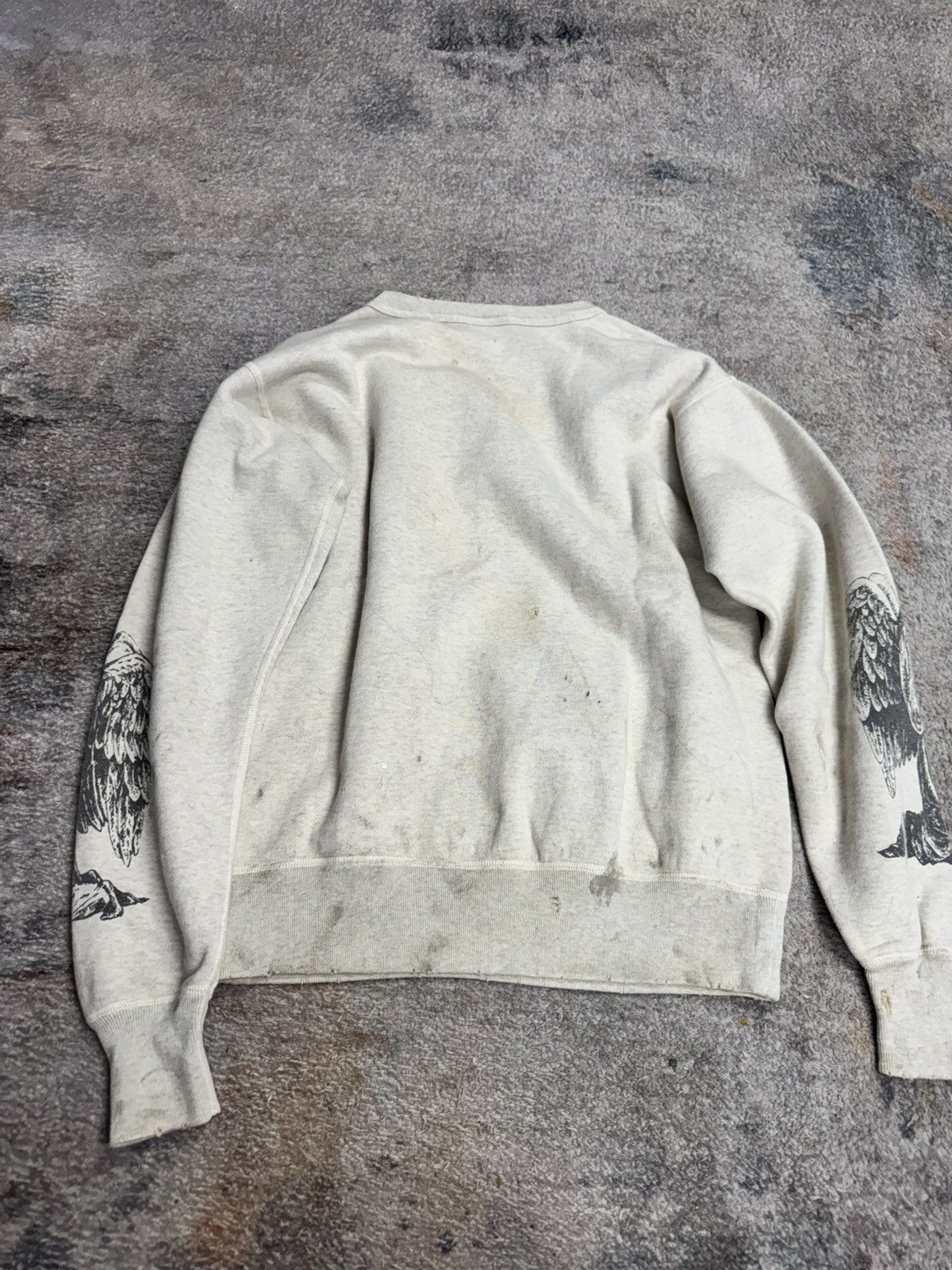 Saint Michael SAINT MICHAEL MOTHER CREWNECK - GREY Size US S / EU 44-46 / 1 - 2 Thumbnail
