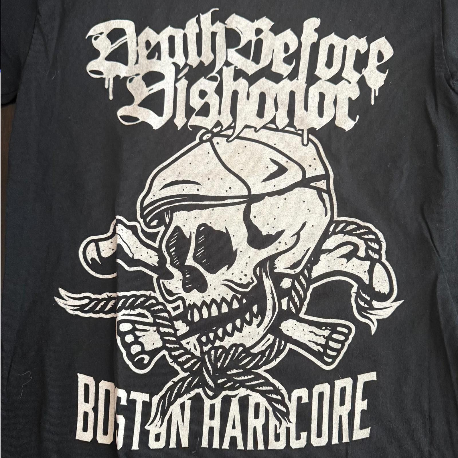 Designer Death Before Dishonor Band Boston Hardcore Shirt Size S Size US S / EU 44-46 / 1 - 2 Thumbnail