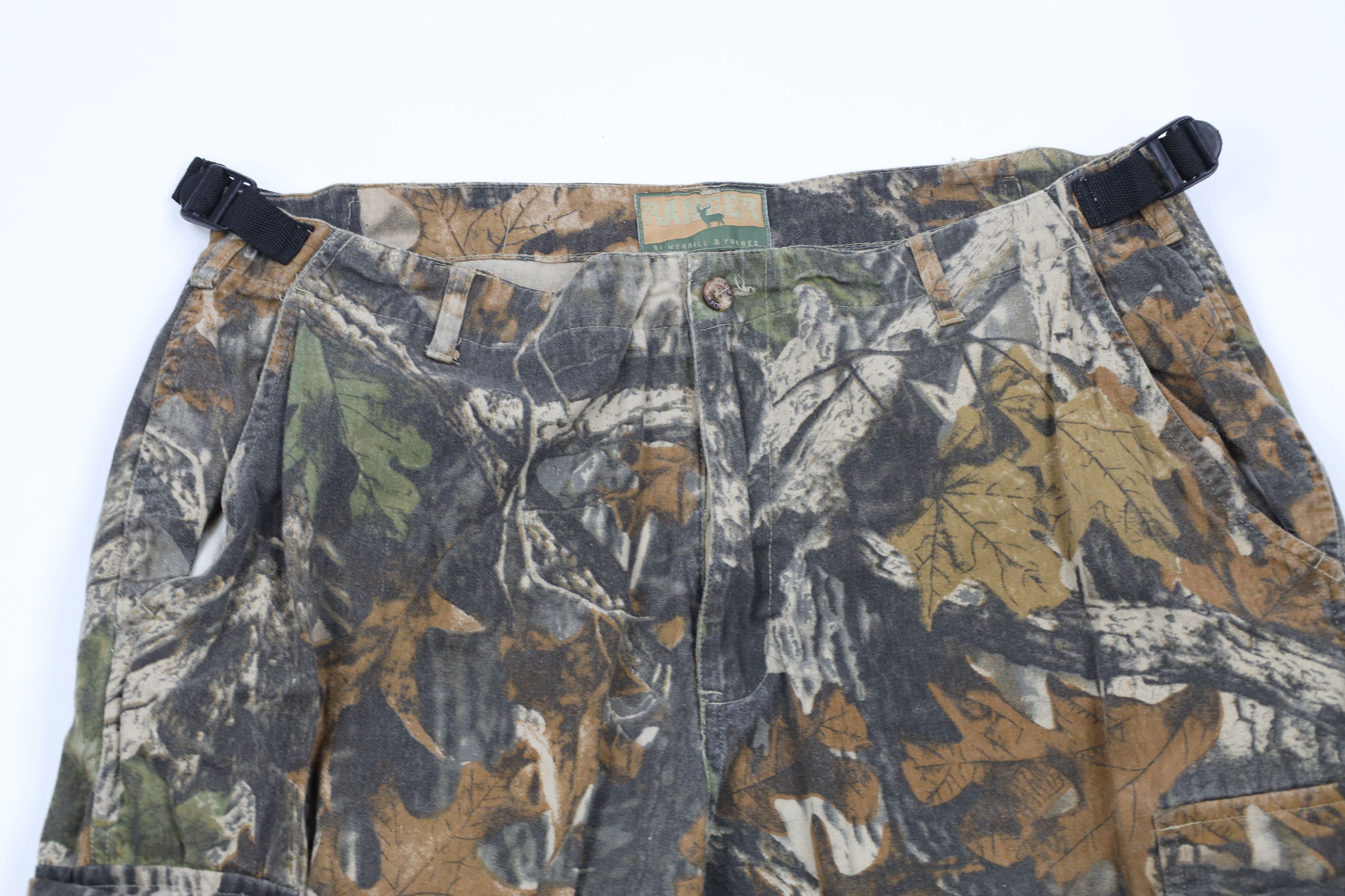 Vintage Vintage 90s Streetwear Camouflage Wide Leg Baggy Cargo Pants Size US 38 / EU 54 - 2 Thumbnail