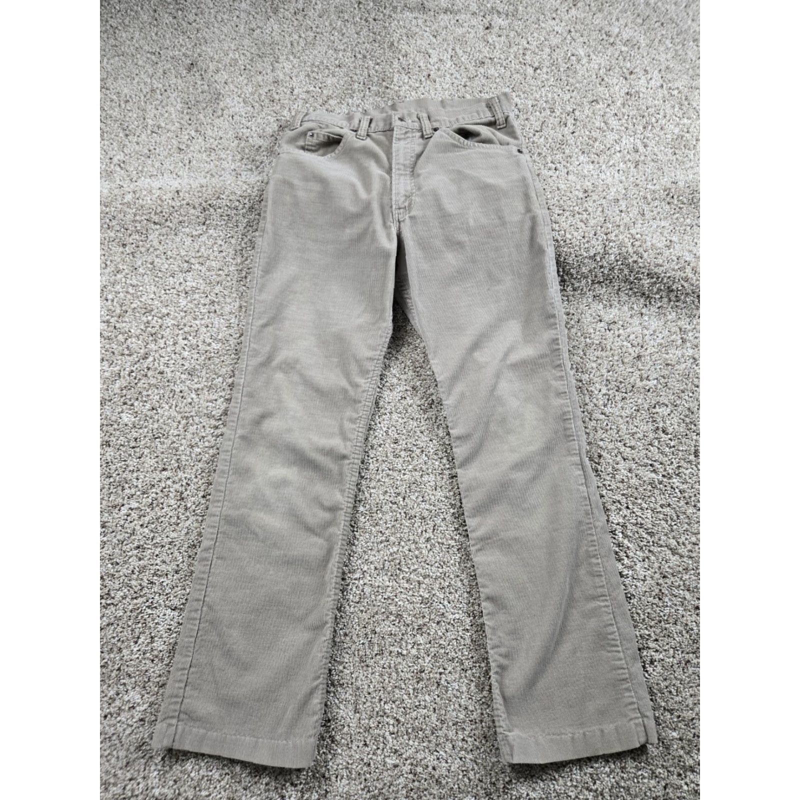 Levi's VINTAGE Levi's 517 Jeans Mens 31x28 Brown Corduroy Bootcut White Tab 80s Jeans Mens 31 Brown Corduroy Bootcut 80s Levi's 517 Size US 31 - 2 Thumbnail